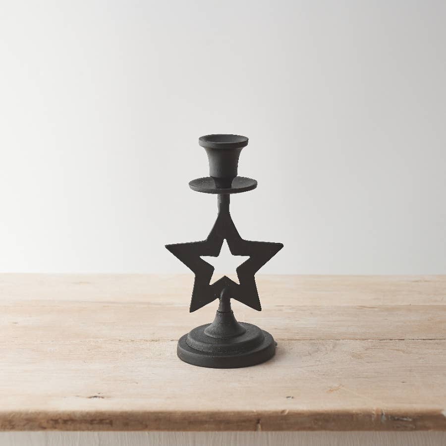 Star Candle Stand, 20cm - Bridgnorth Furniture