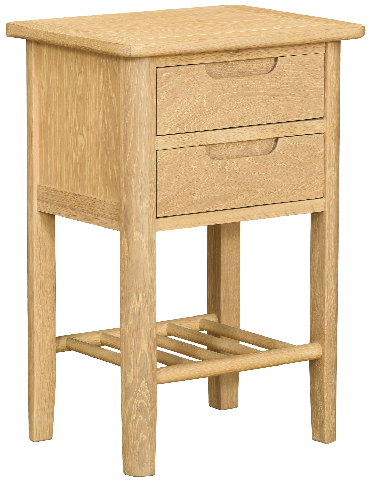 Munslow 2 Drawer Bedside Table - Bridgnorth Furniture
