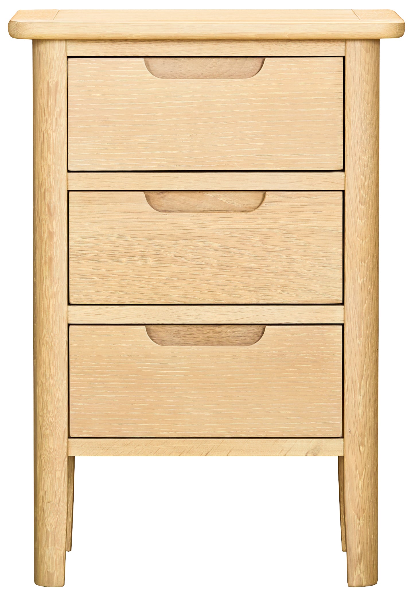 Munslow 3 Drawer Bedside Table - Bridgnorth Furniture