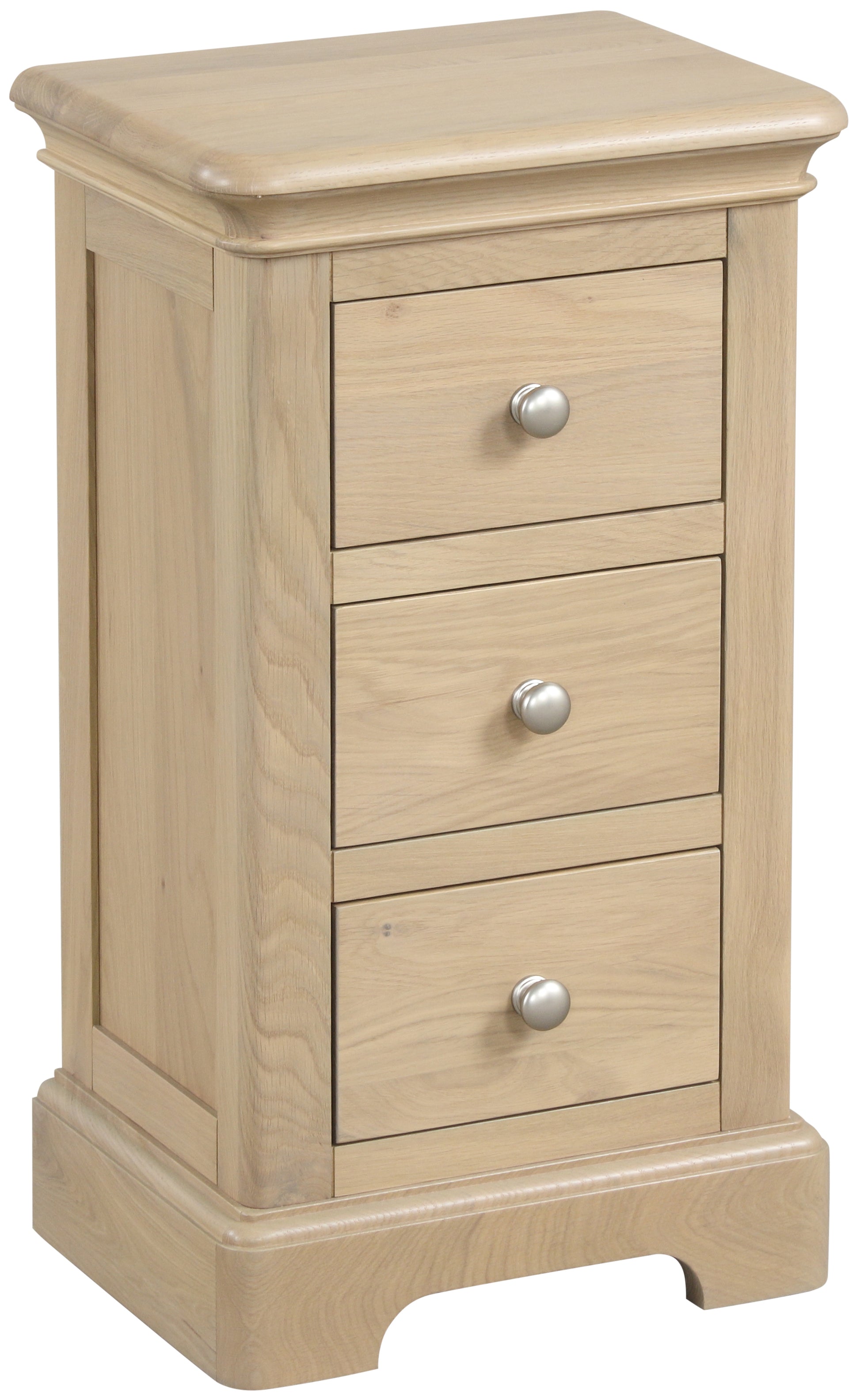 Stretton Oak Compact Bedside Table - Bridgnorth Furniture