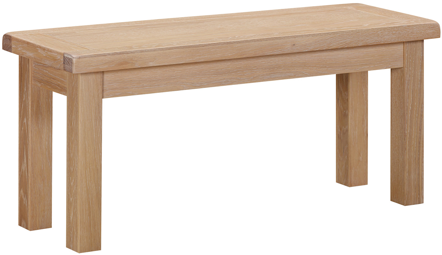 Ashford Oak Dining Bench - Bridgnorth Furniture