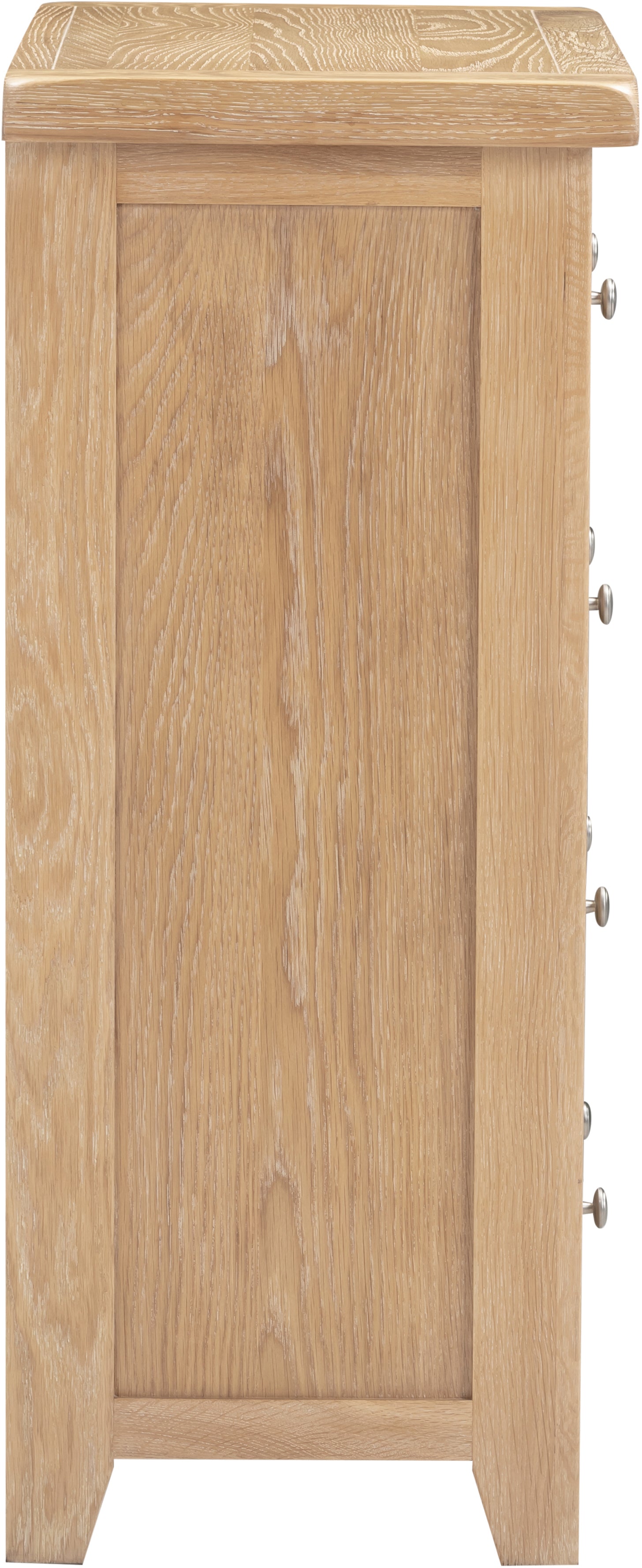 Highley Oak 2 Over 3 Chest - Bridgnorth Furniture
