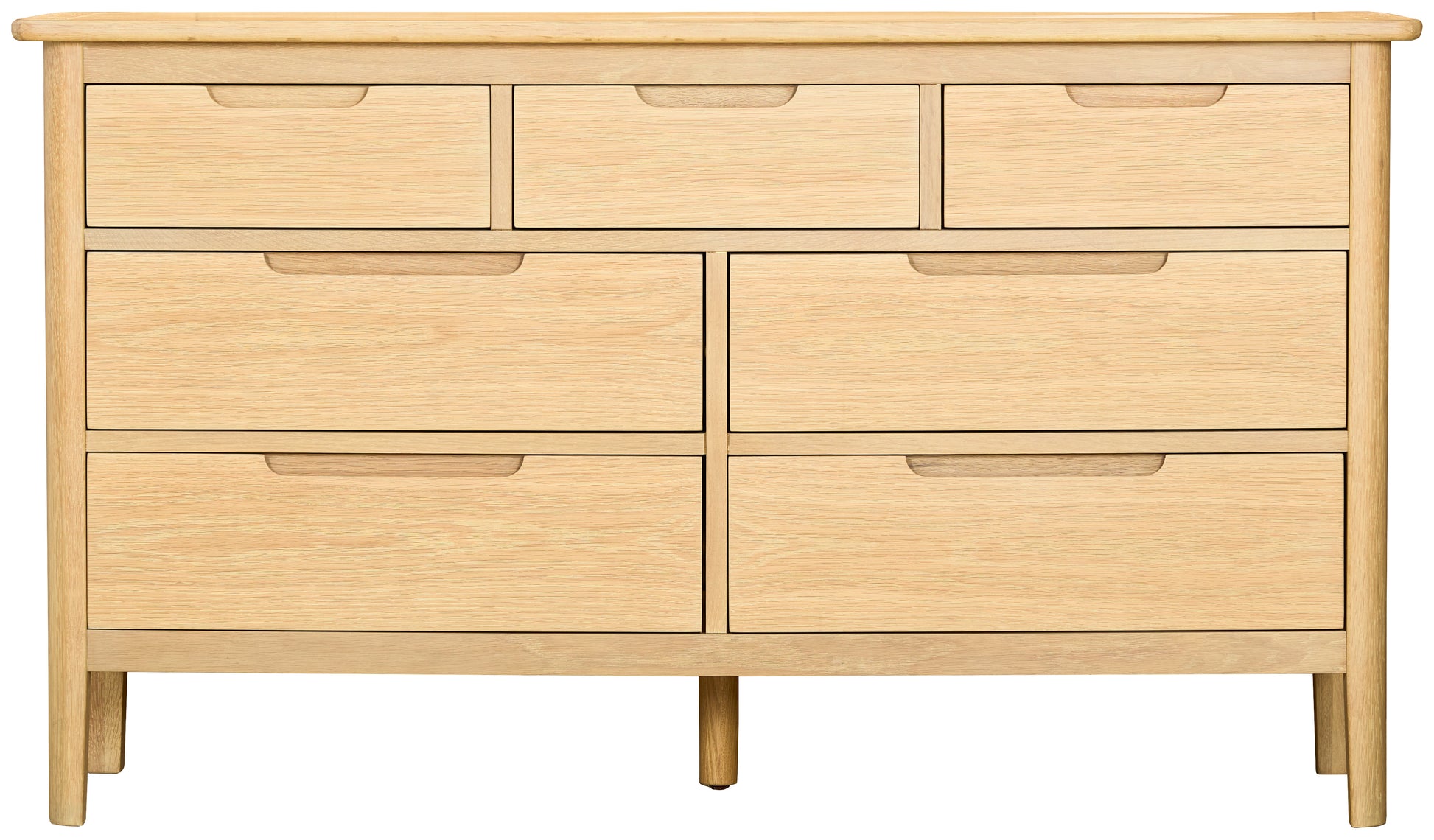 Munslow 3 Over 4 Chest - Bridgnorth Furniture