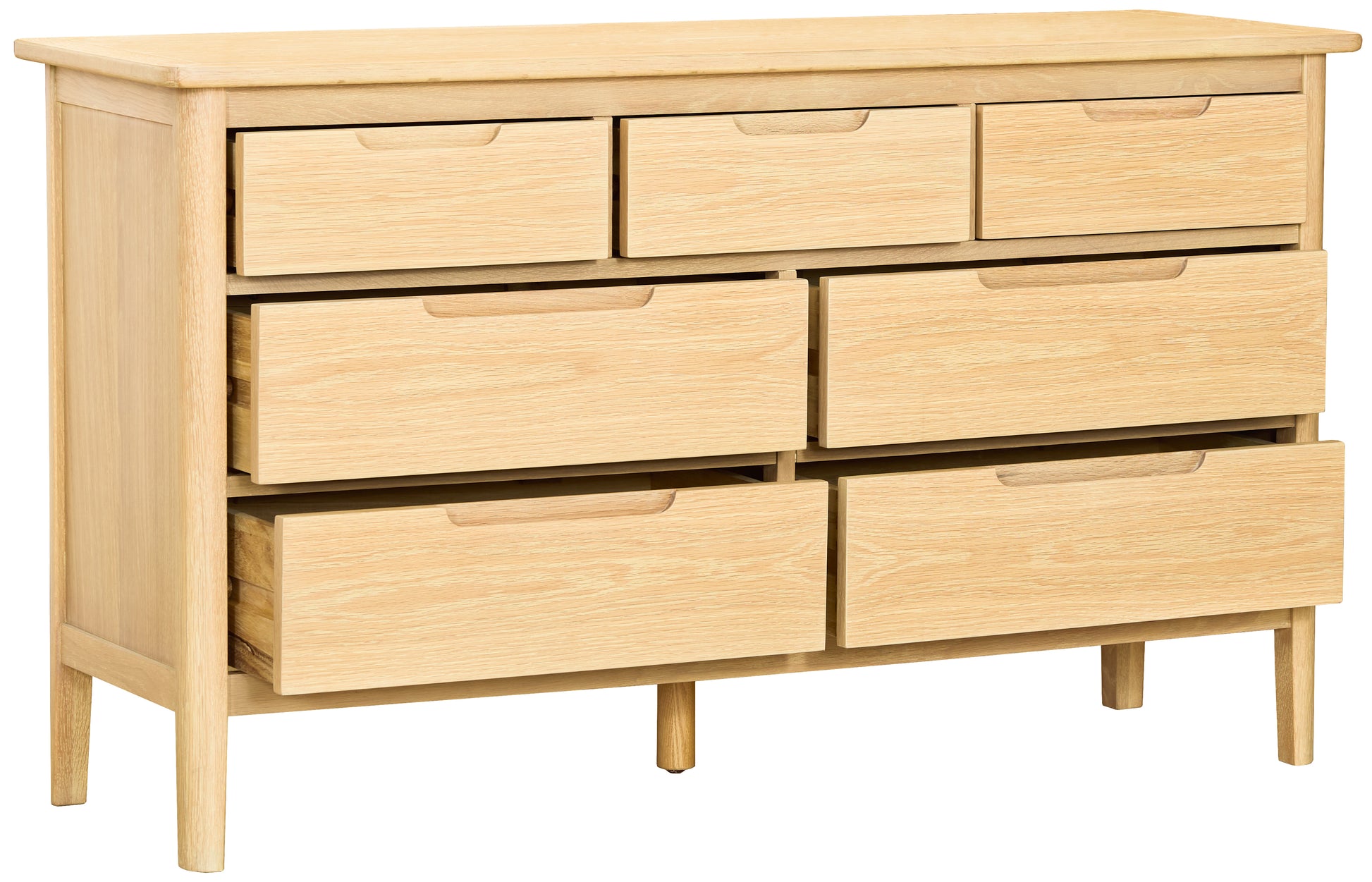 Munslow 3 Over 4 Chest - Bridgnorth Furniture