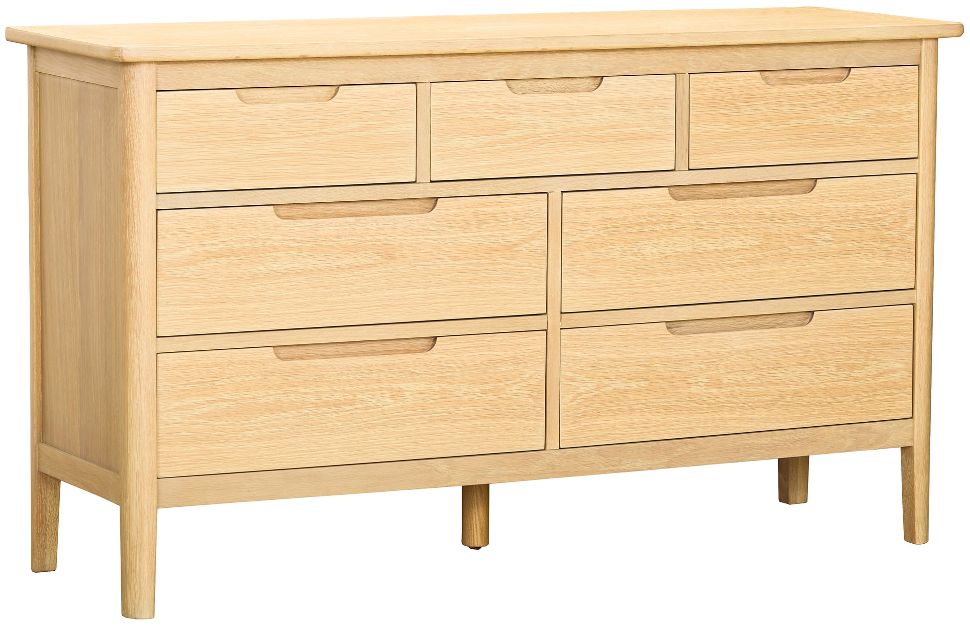 Munslow 3 Over 4 Chest - Bridgnorth Furniture