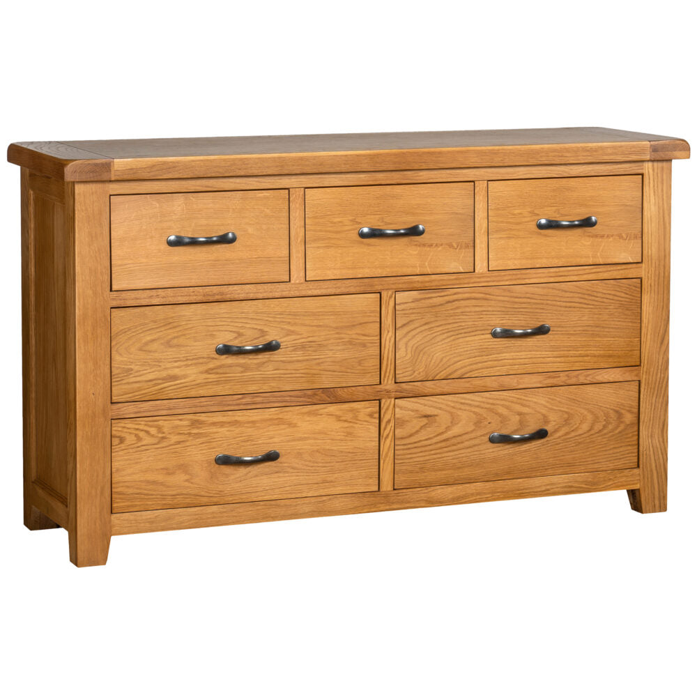 Newport 3 over 4 Combination Chest - Bridgnorth Furniture