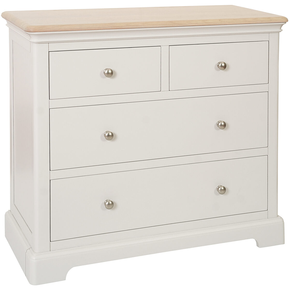 Stretton Painted Oak 2 + 2 Chest - Bridgnorth Furniture