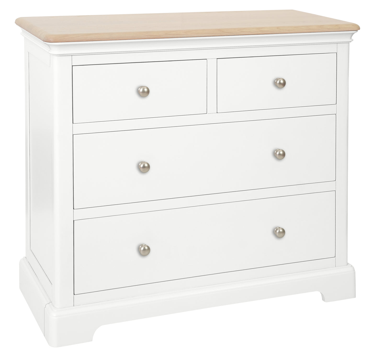 Stretton Painted Oak 2 + 2 Chest - Bridgnorth Furniture