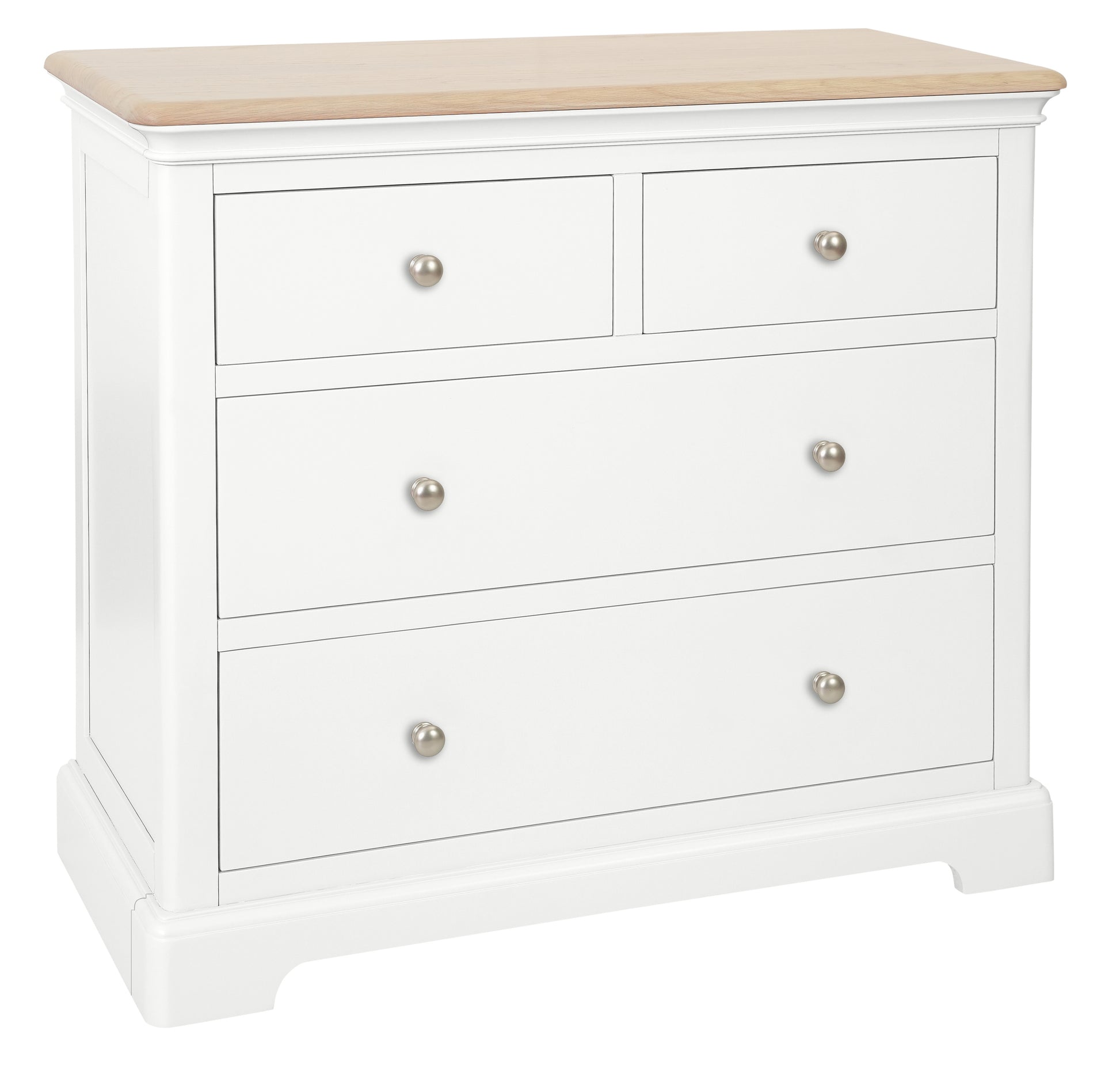 Stretton Painted Oak 2 + 2 Chest - Bridgnorth Furniture