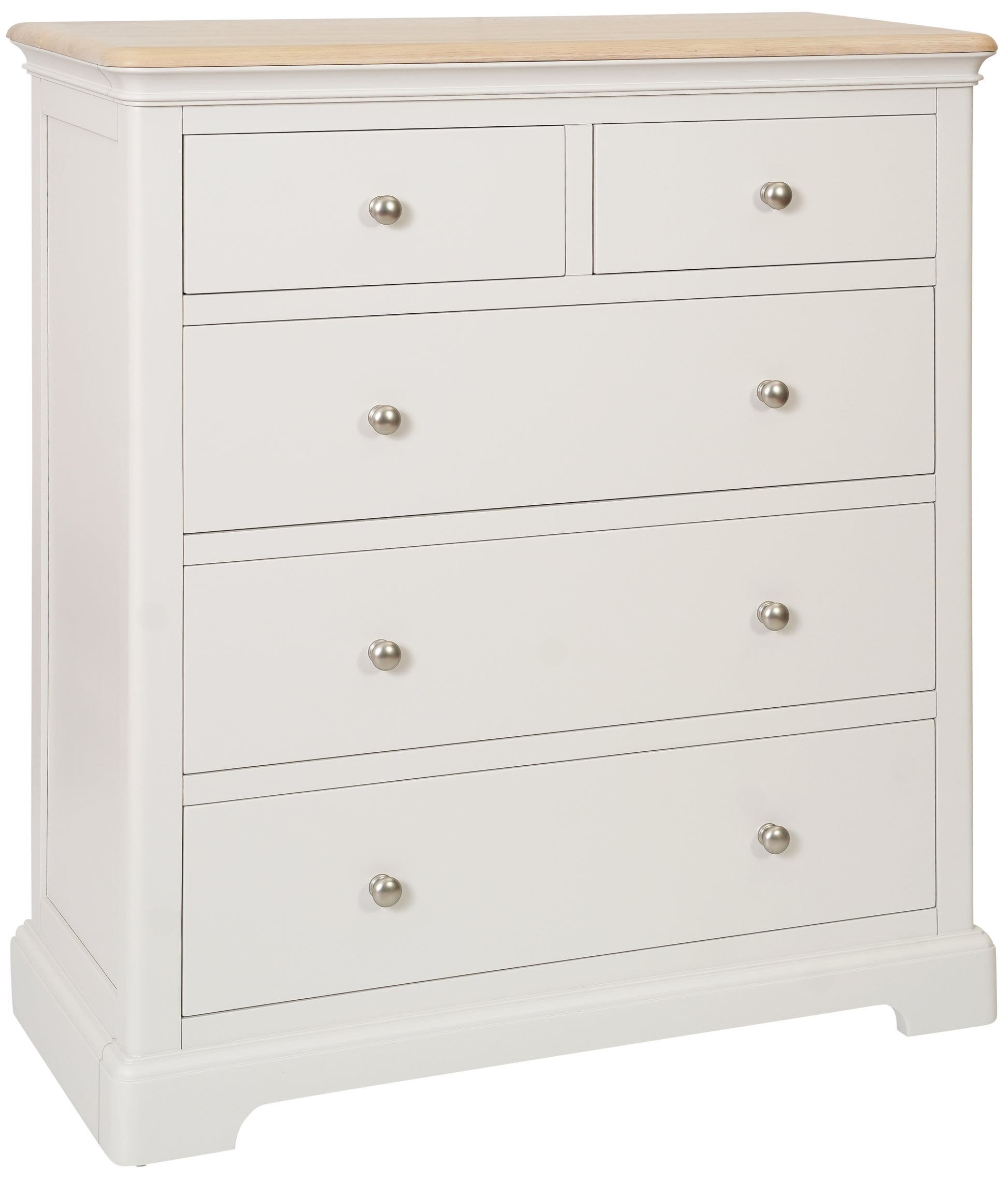 Stretton Painted Oak 2 Over 3 Chest - Bridgnorth Furniture