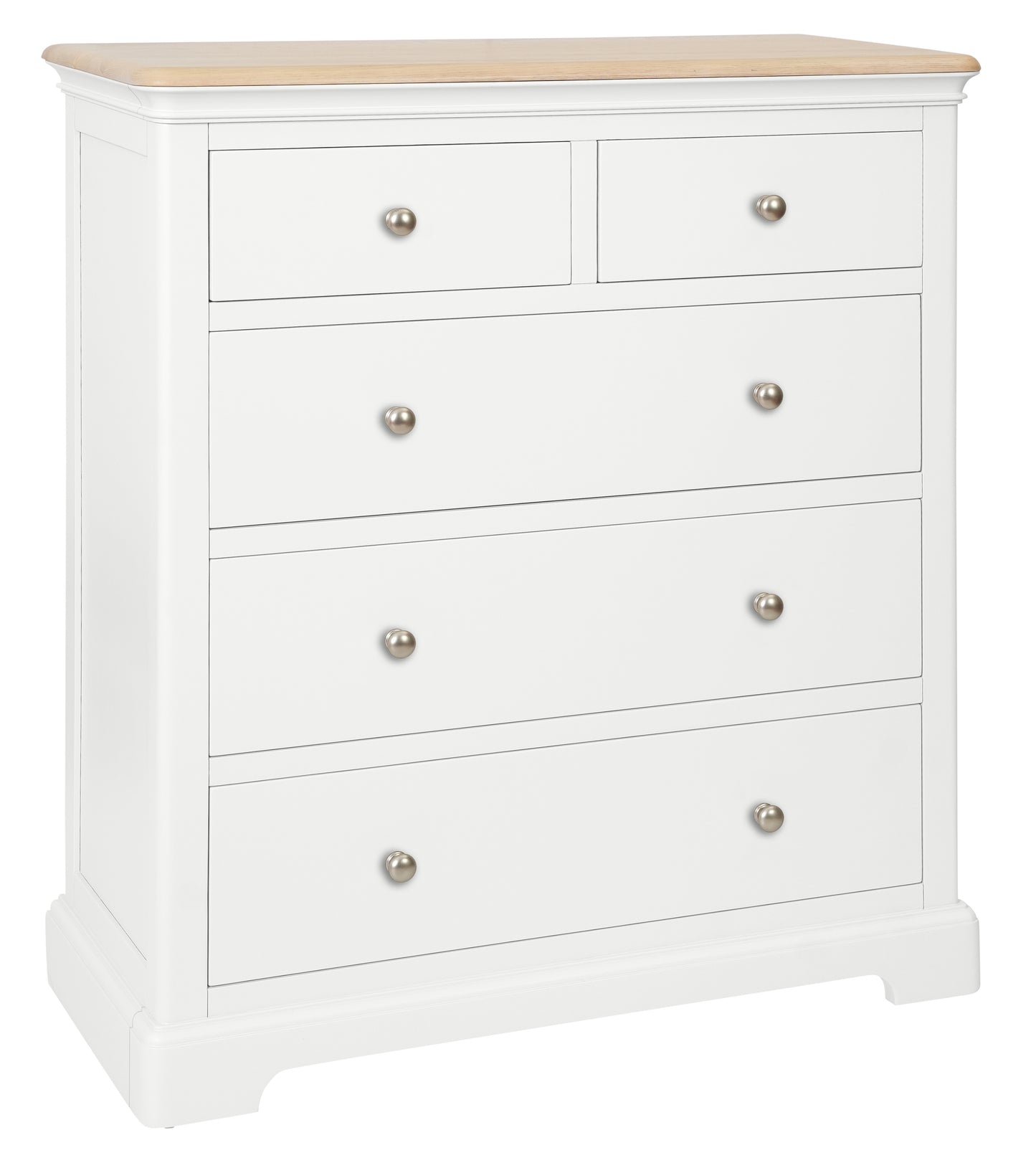Stretton Painted Oak 2 Over 3 Chest - Bridgnorth Furniture