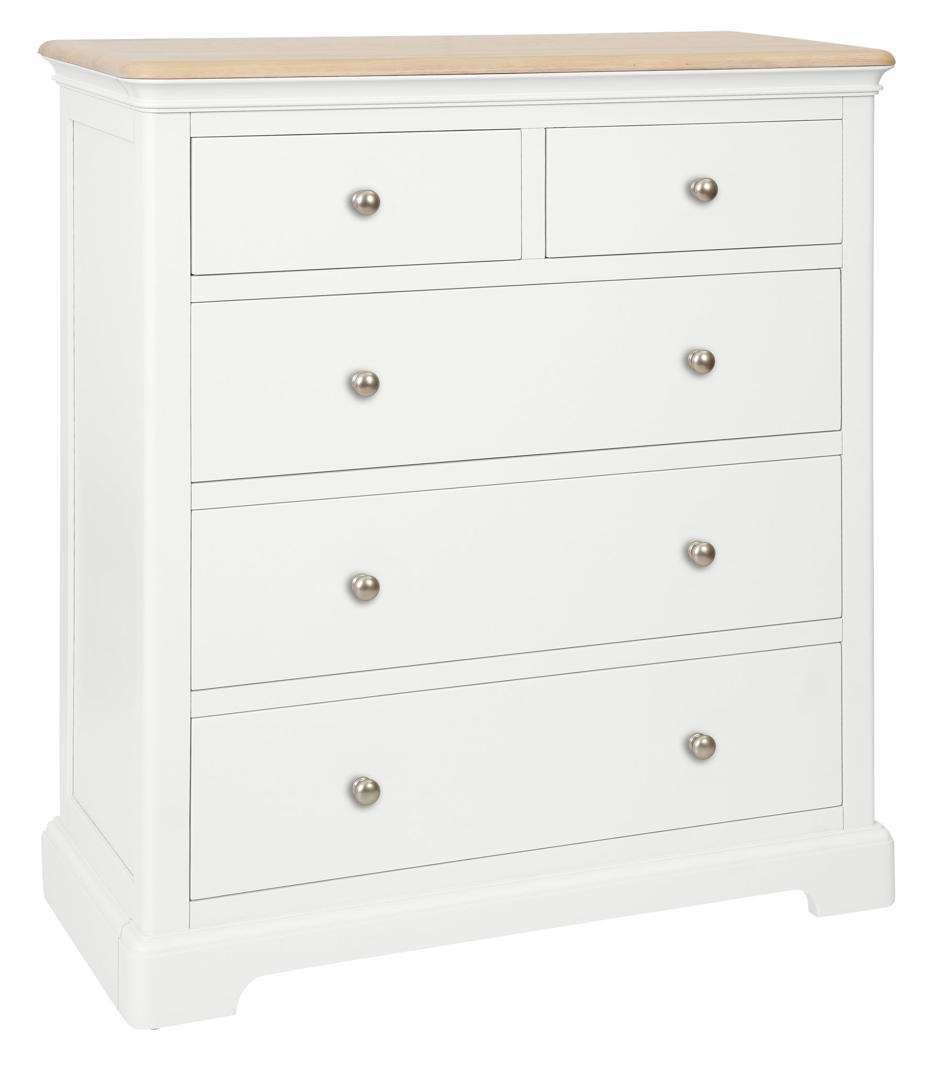Stretton Painted Oak 2 Over 3 Chest - Bridgnorth Furniture