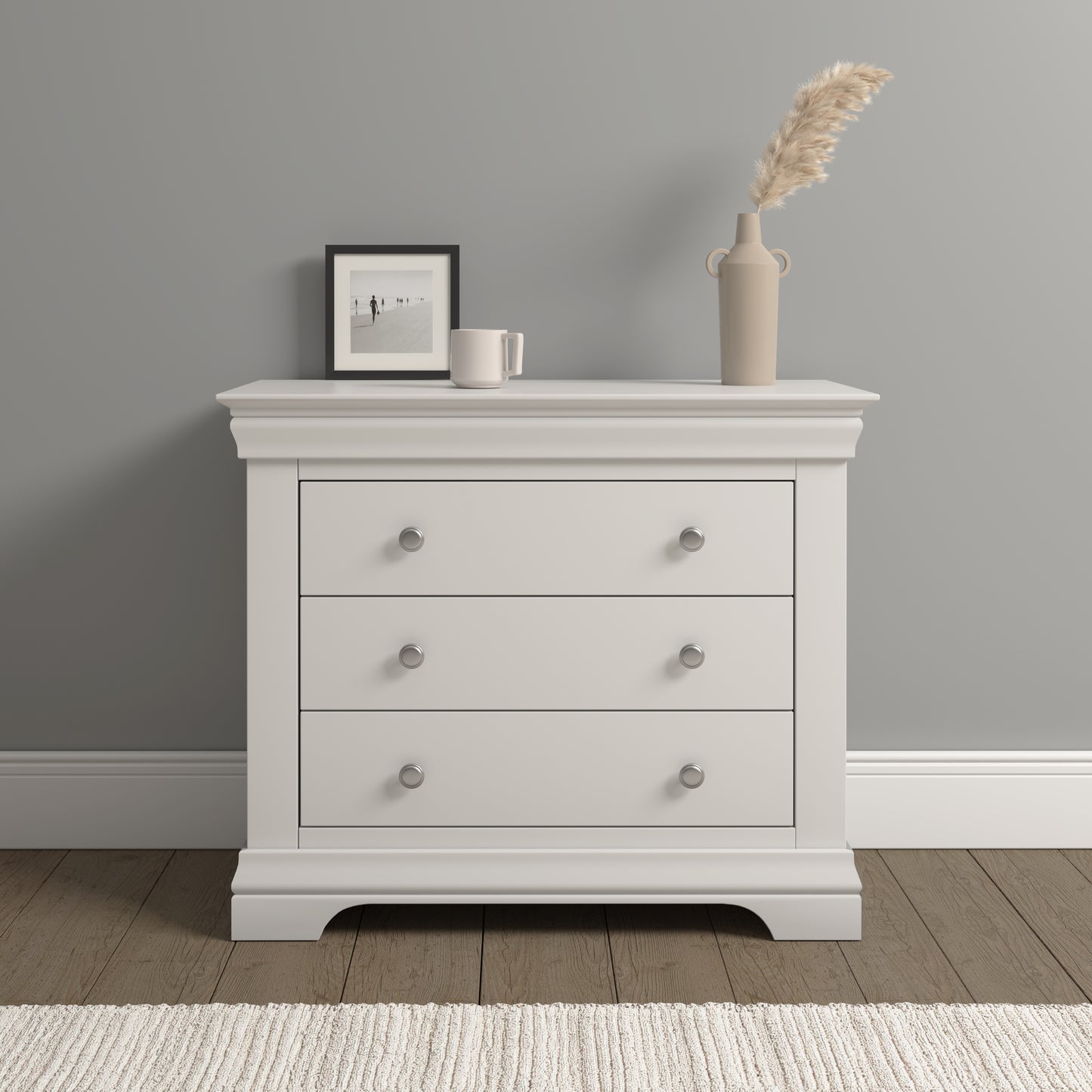 Asterley 3 Drawer Chest - Bridgnorth Furniture