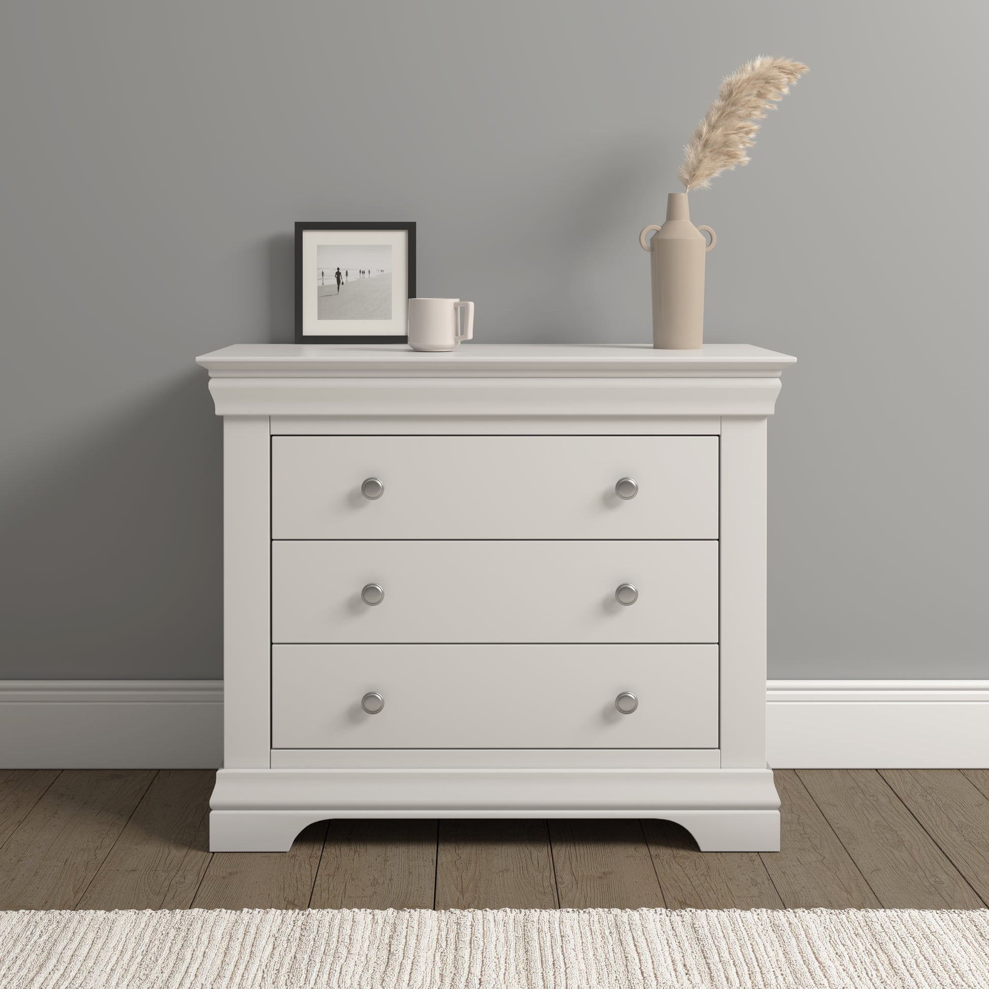 Asterley 3 Drawer Chest - Bridgnorth Furniture