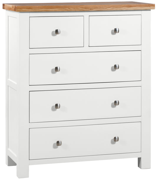 Drayton Painted 2 OVER 3 CHEST - Bridgnorth Furniture