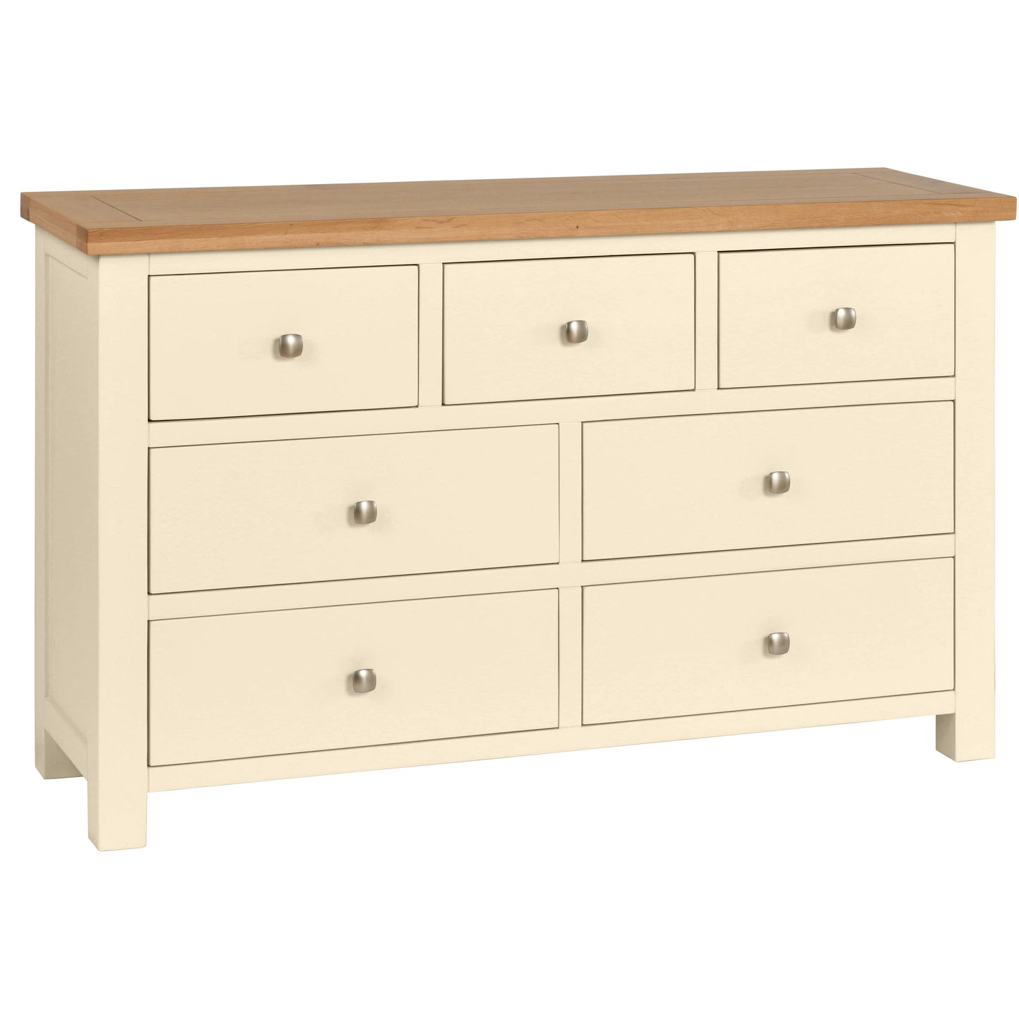 Drayton Painted 3 over 4 Chest - Bridgnorth Furniture