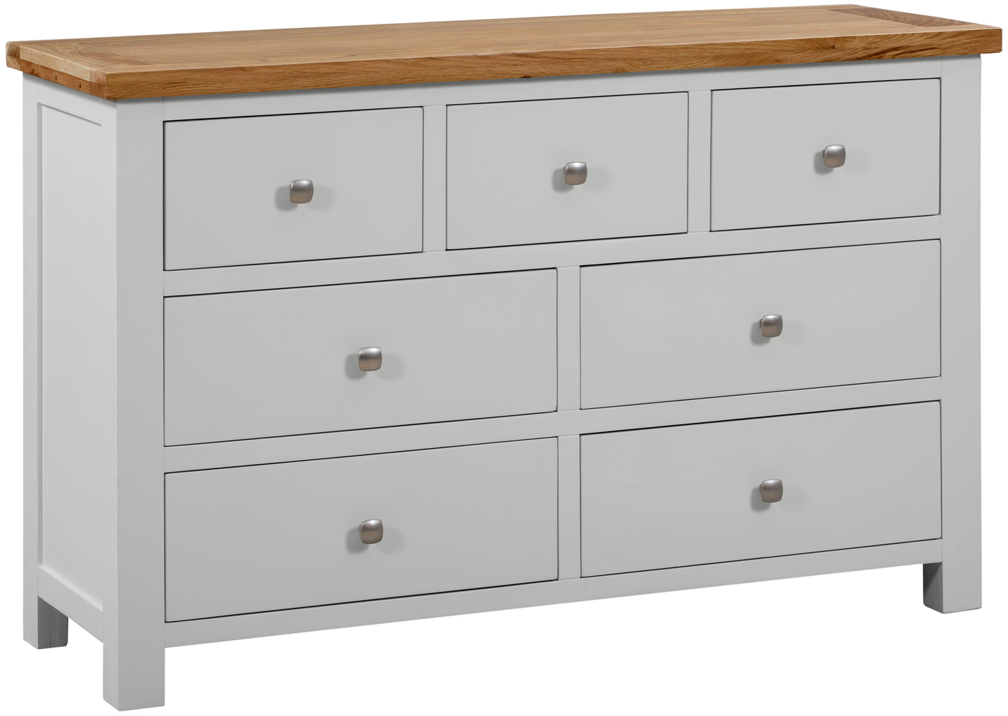 Drayton Painted 3 over 4 Chest - Bridgnorth Furniture