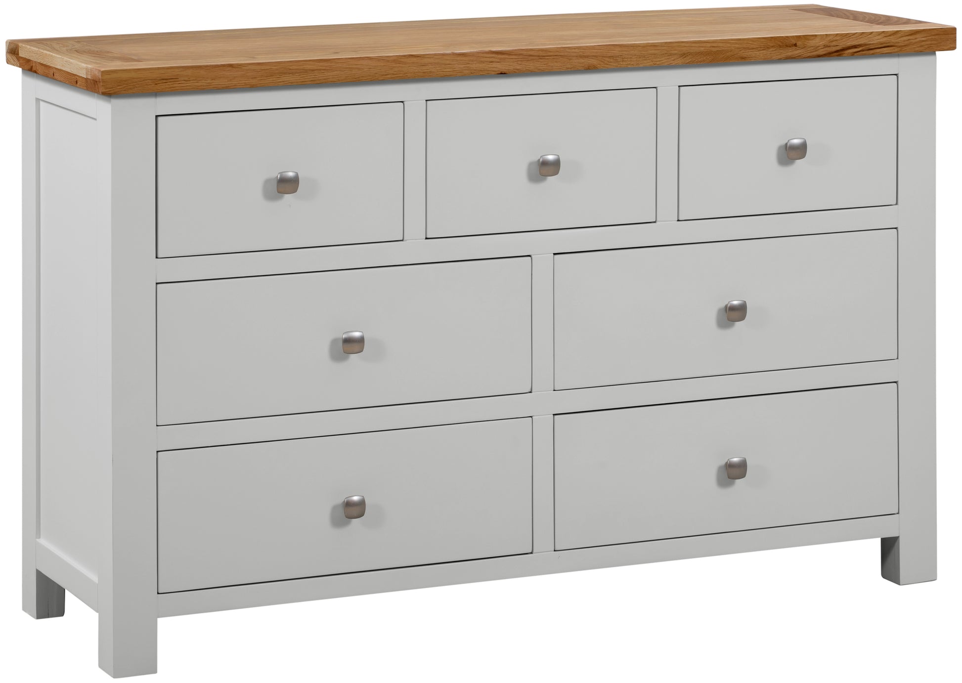 Drayton Painted 3 over 4 Chest - Bridgnorth Furniture