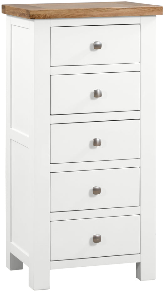 Drayton Painted 5 Drawer Wellington - Bridgnorth Furniture
