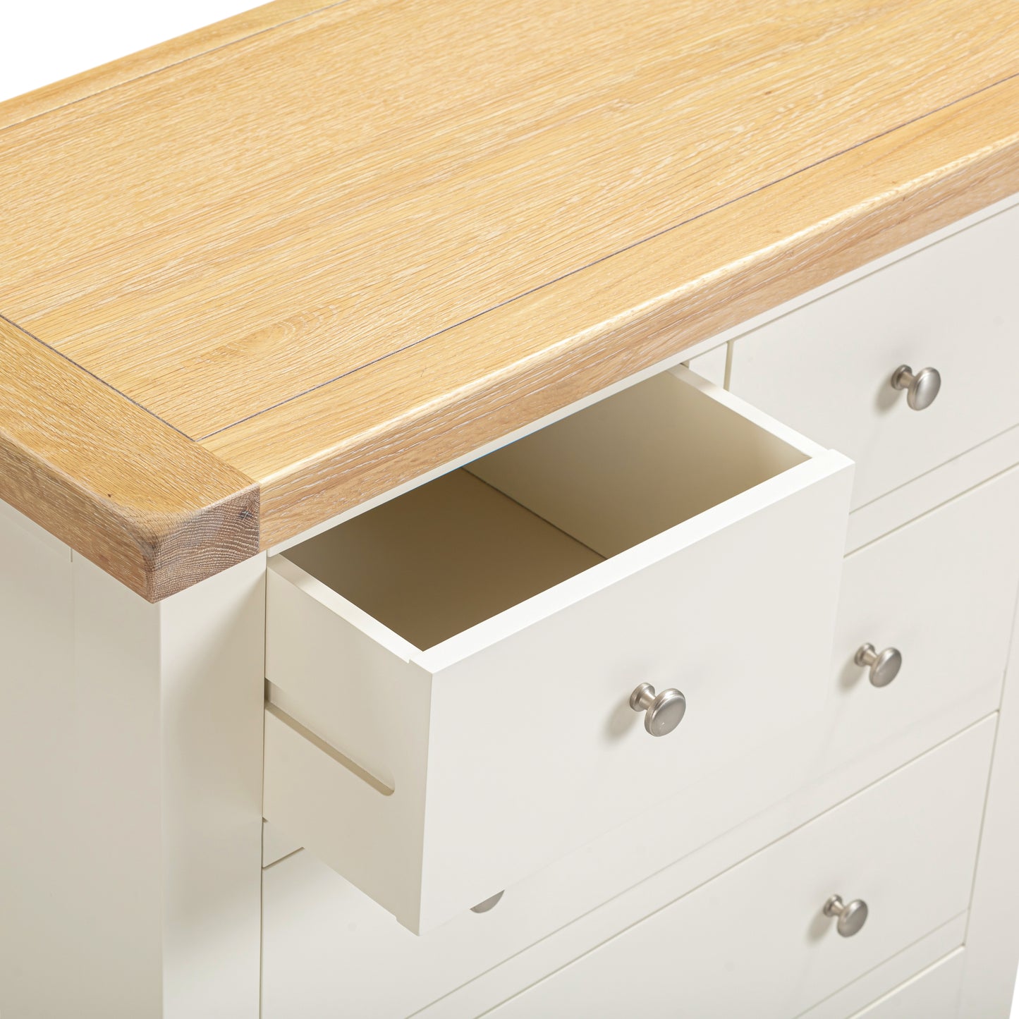 Highley Painted Oak 2 Over 3 Chest - Bridgnorth Furniture
