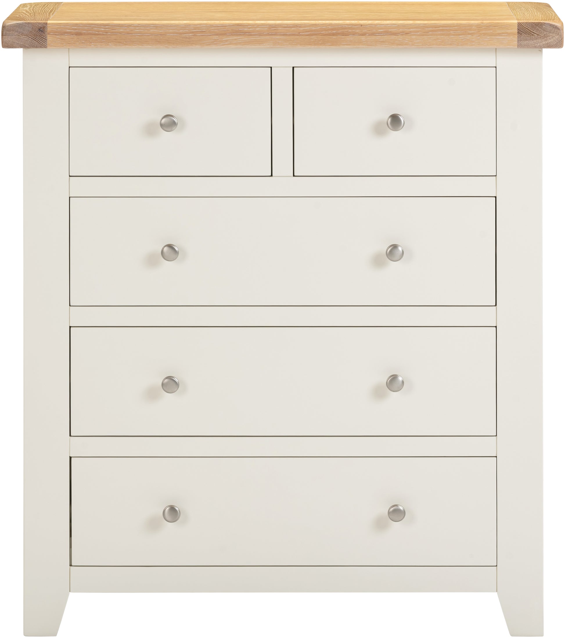 Highley Painted Oak 2 Over 3 Chest - Bridgnorth Furniture