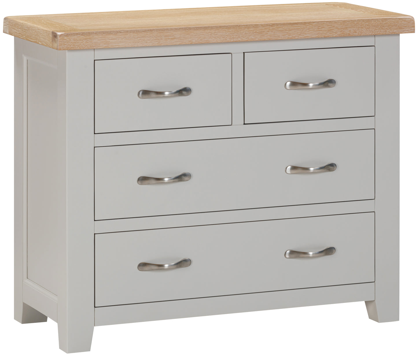 Ashford Painted Oak 2 0ver 2 Chest - Bridgnorth Furniture