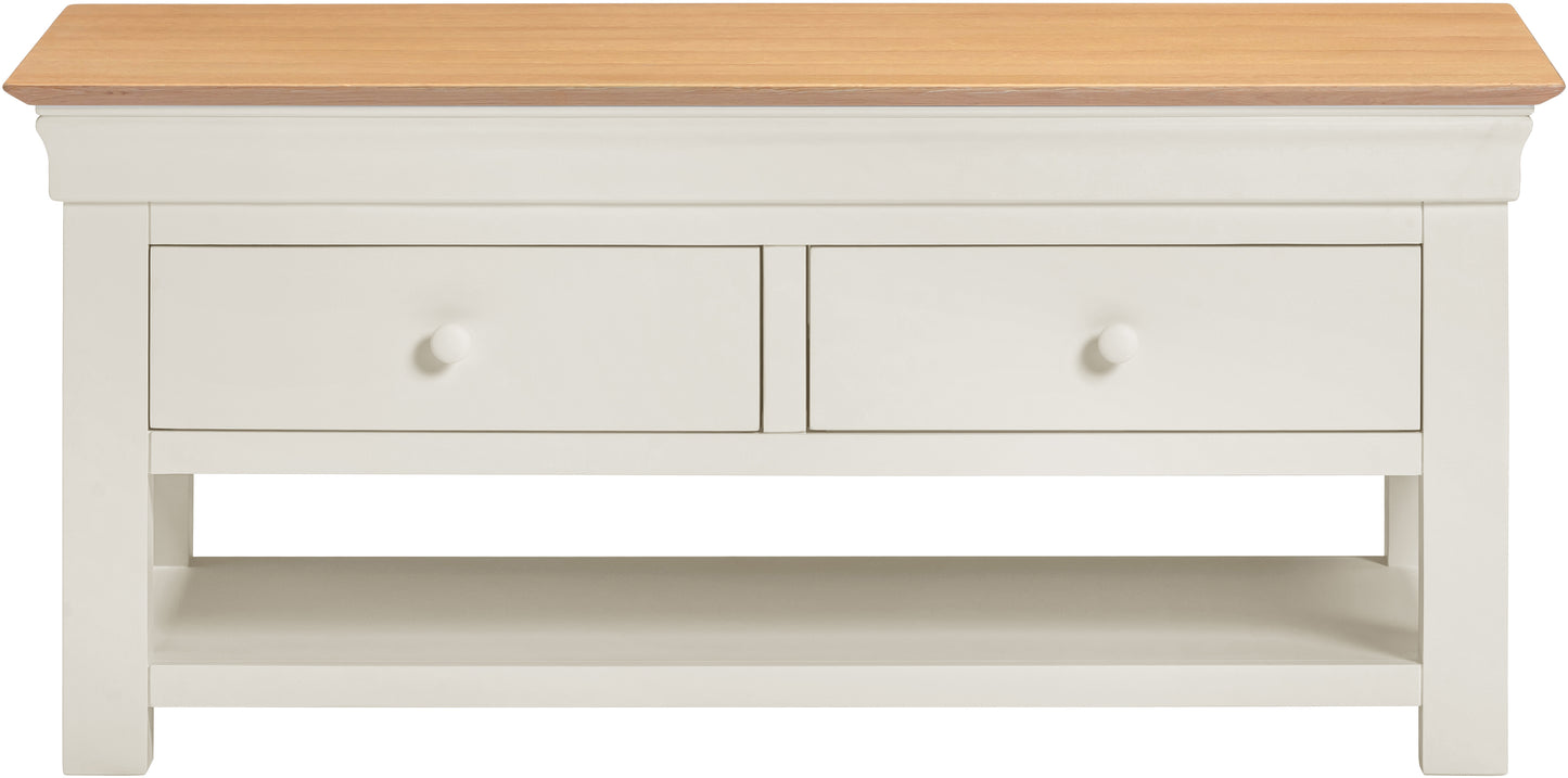 Asterley 2 Drawer Coffee Table - Bridgnorth Furniture