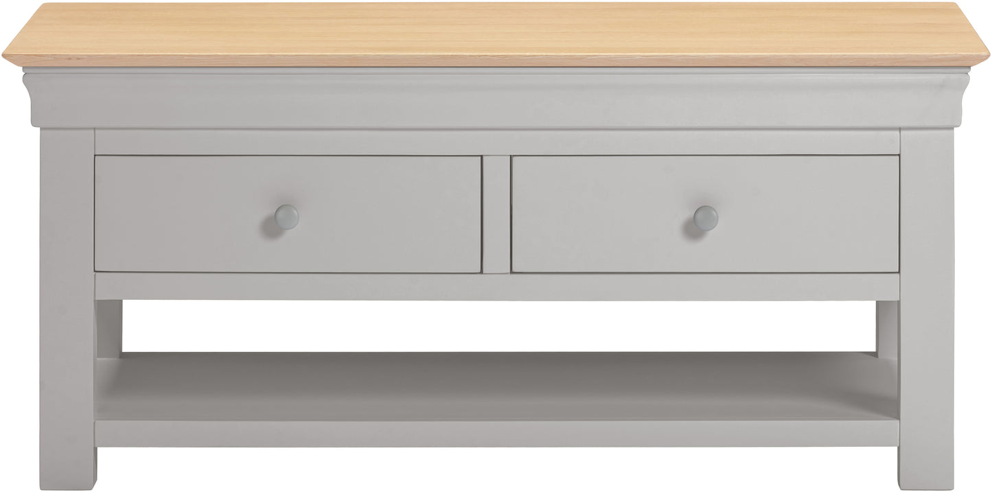 Asterley 2 Drawer Coffee Table - Bridgnorth Furniture