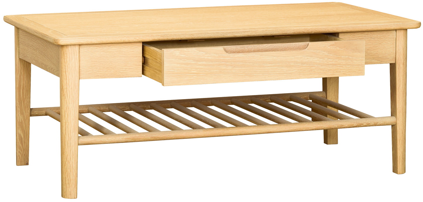 Munslow Large Coffee Table With Drawer