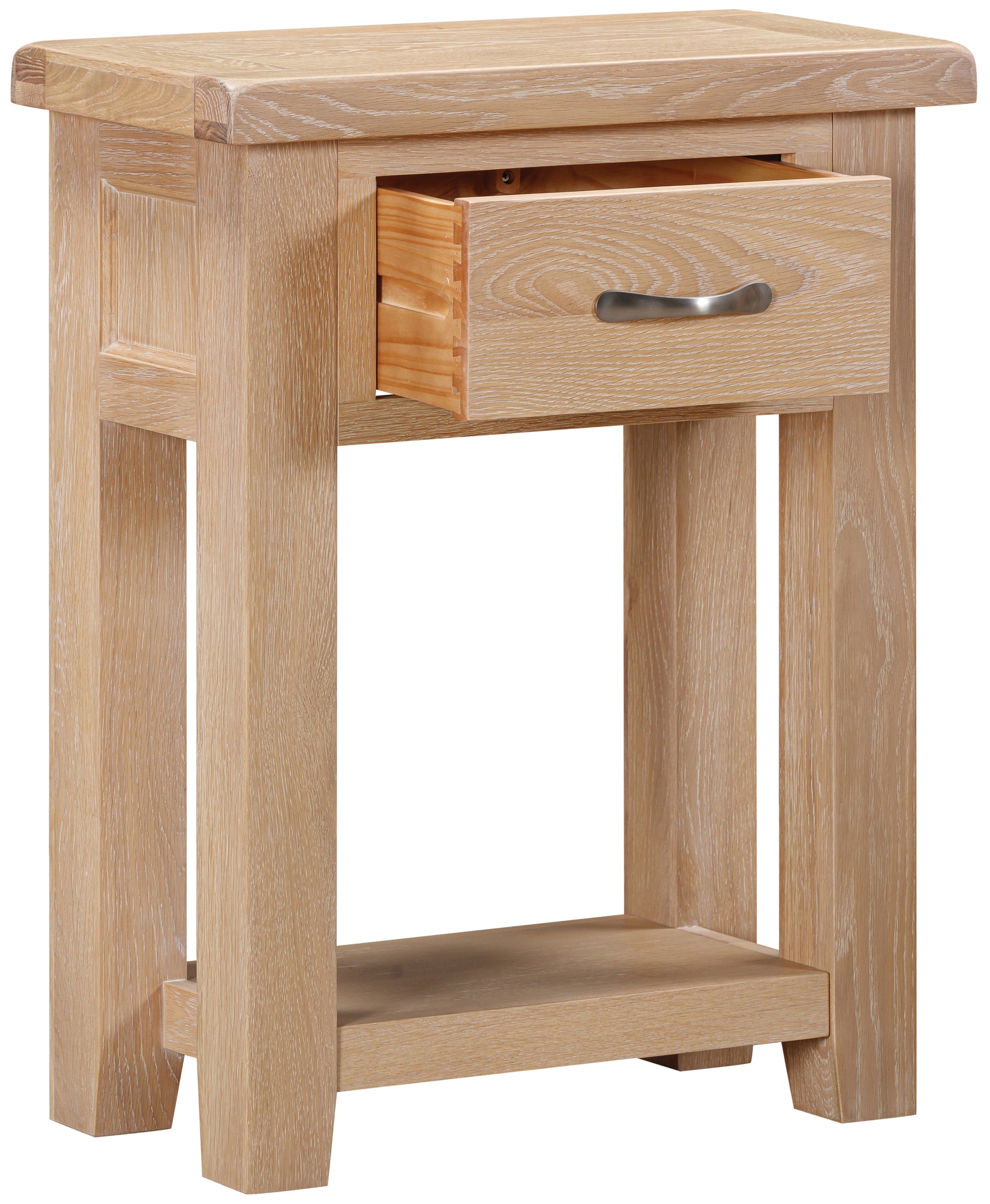 Ashford Oak One Drawer Console - Bridgnorth Furniture