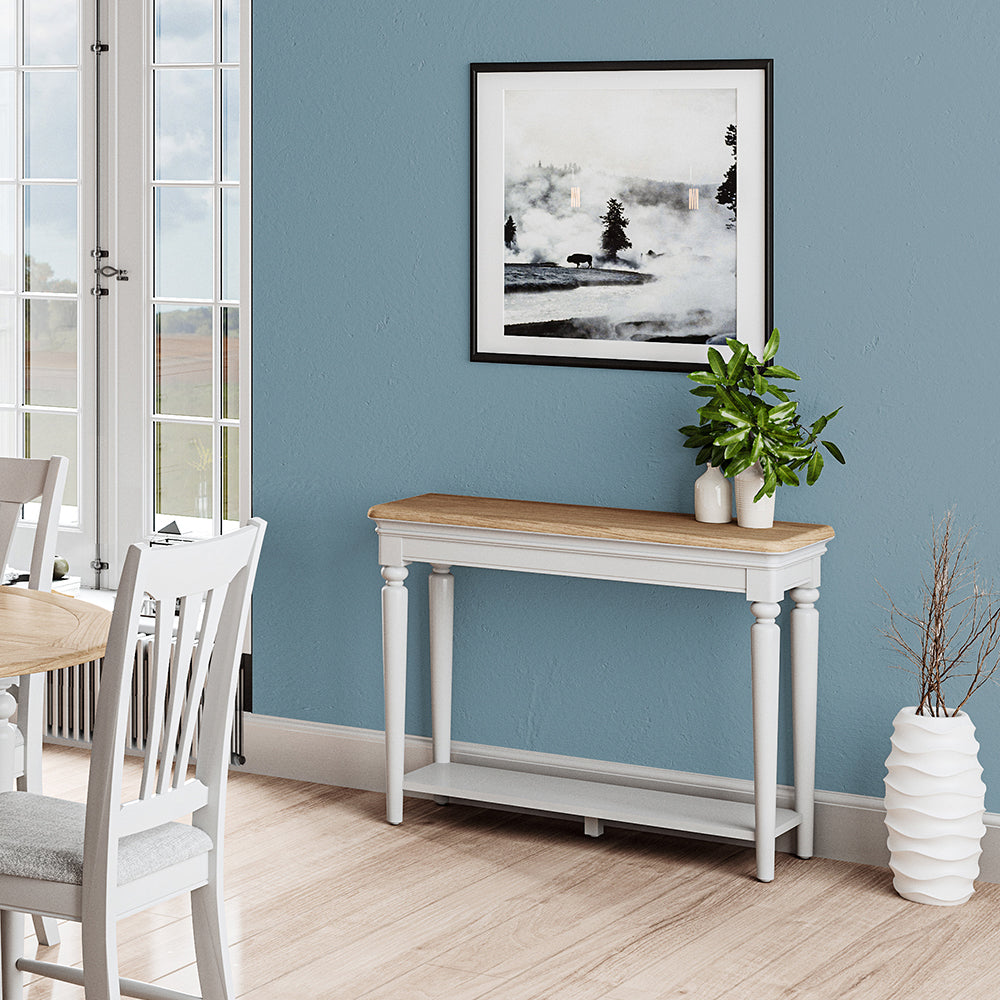 Stretton Console Table With Shelf - Bridgnorth Furniture