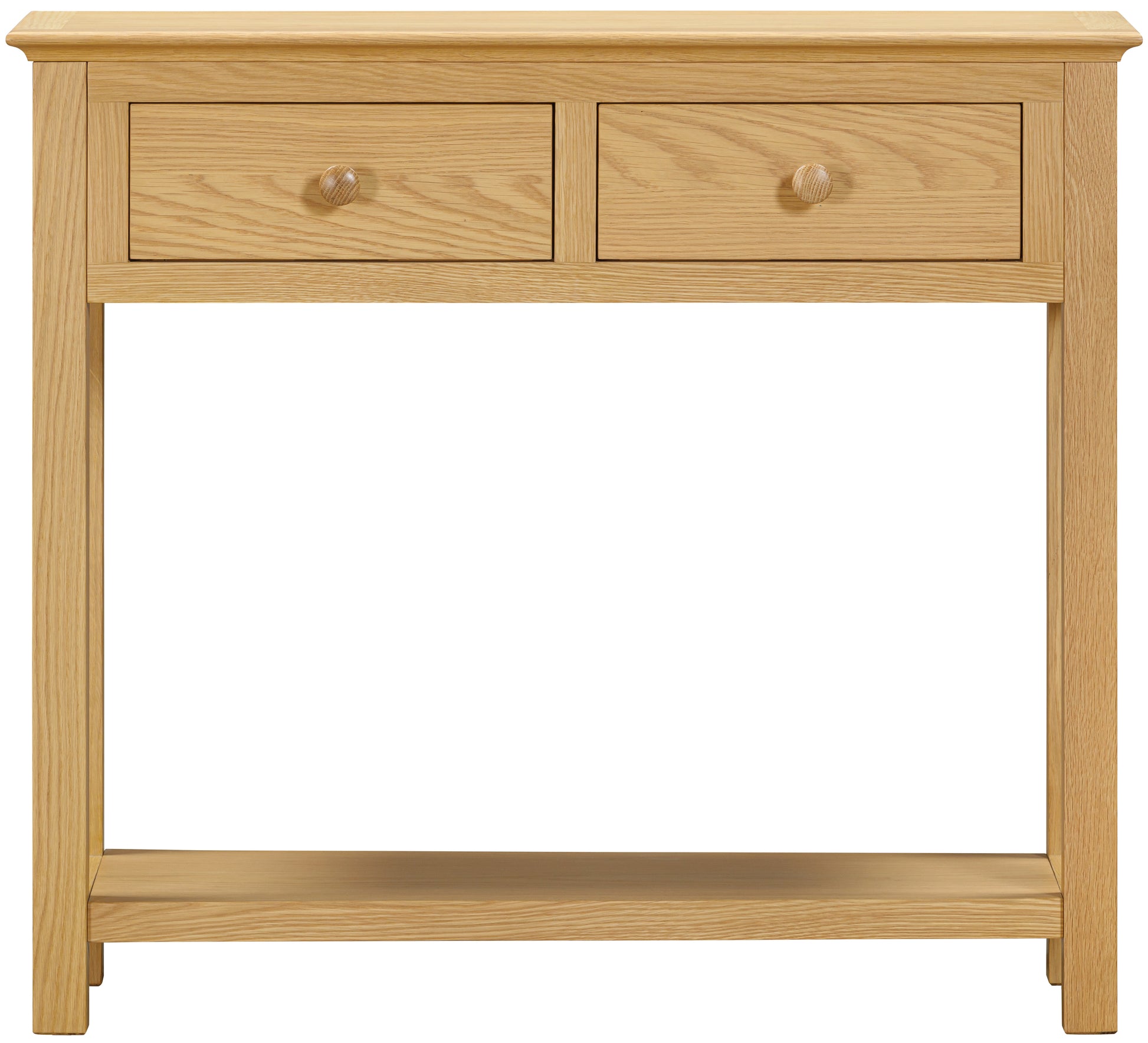 Wenlock Console Table With 2 Drawers - Bridgnorth Furniture
