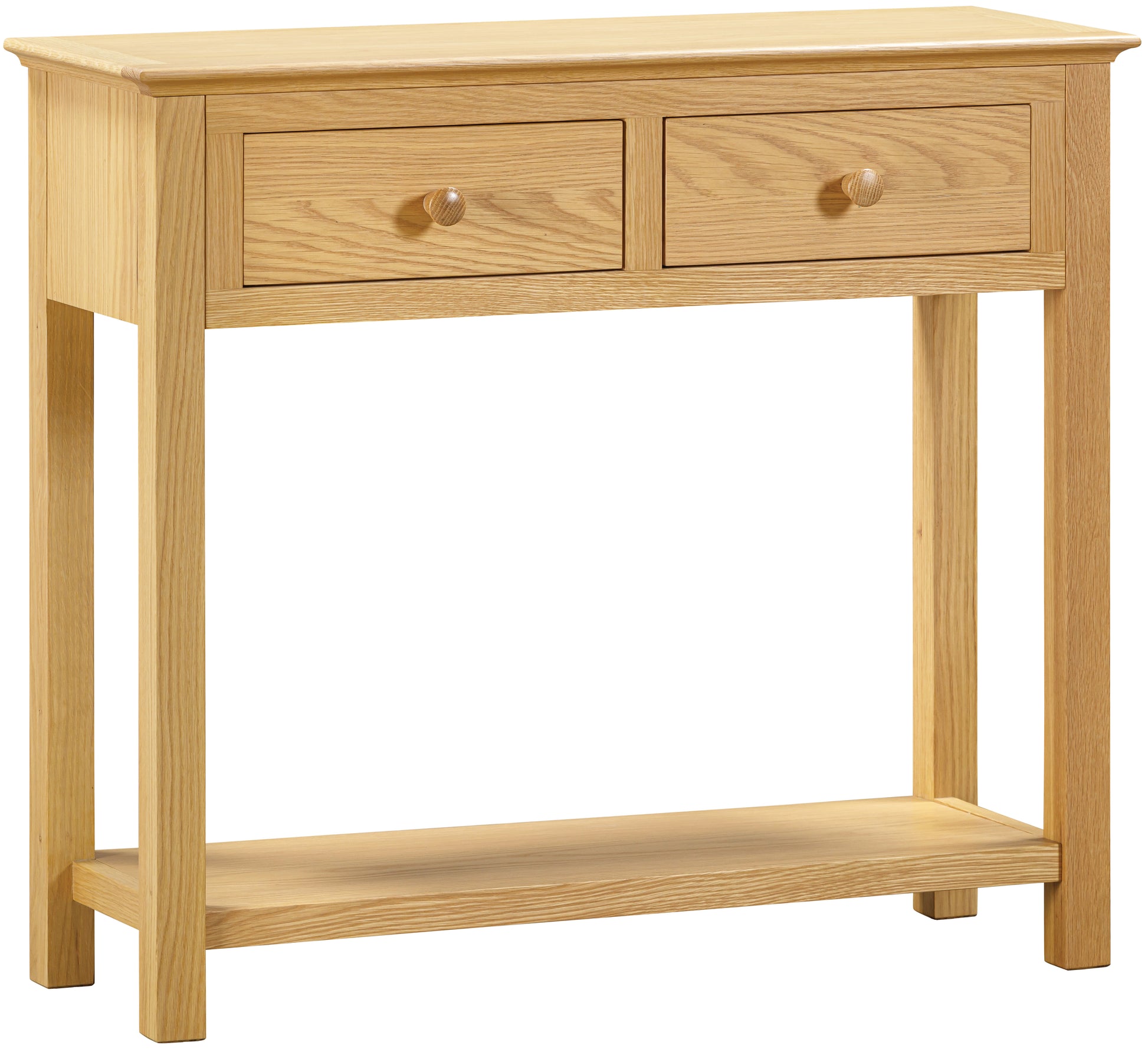 Wenlock Console Table With 2 Drawers - Bridgnorth Furniture