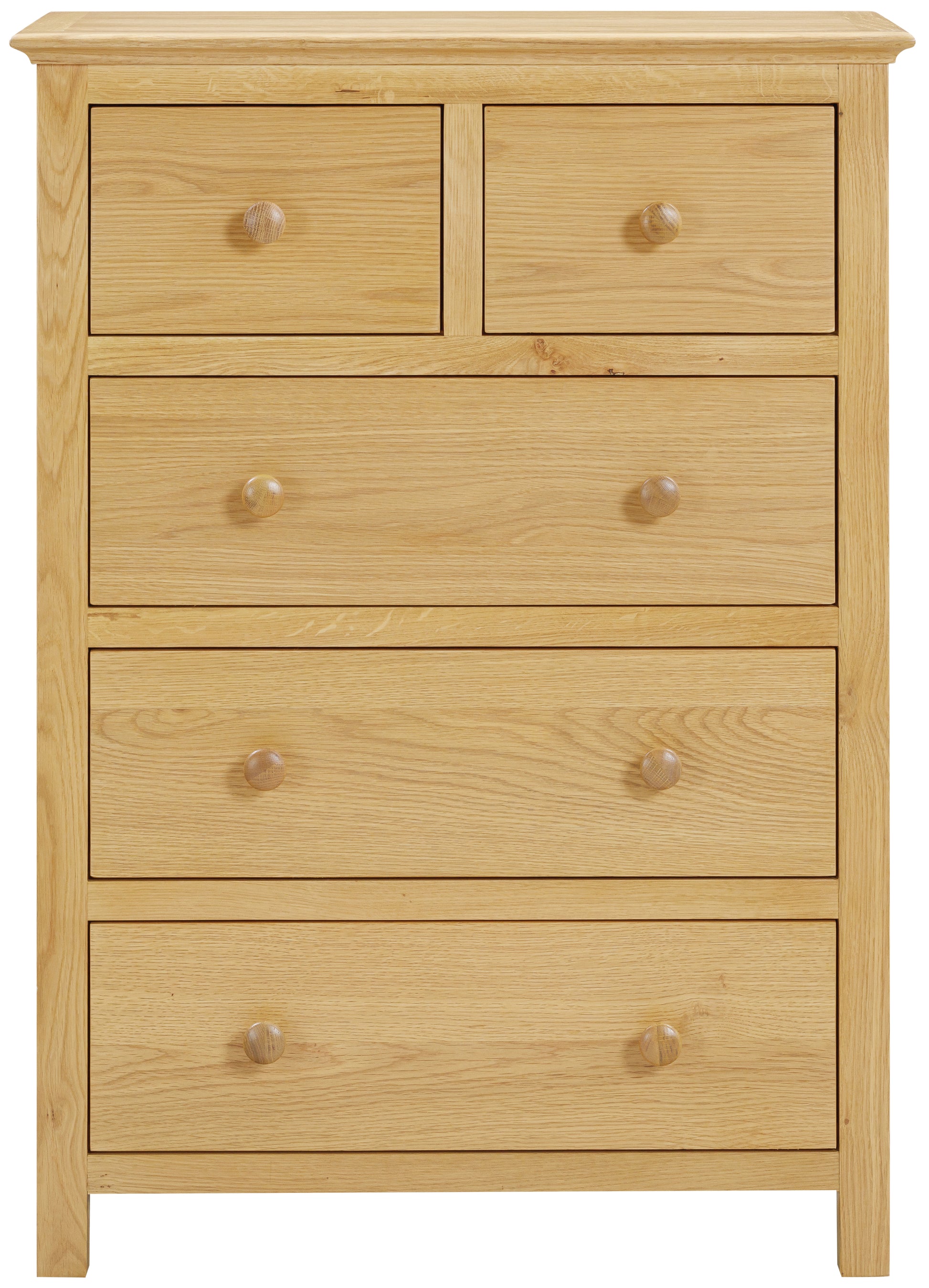 Wenlock 2 over 3 Chest - Bridgnorth Furniture