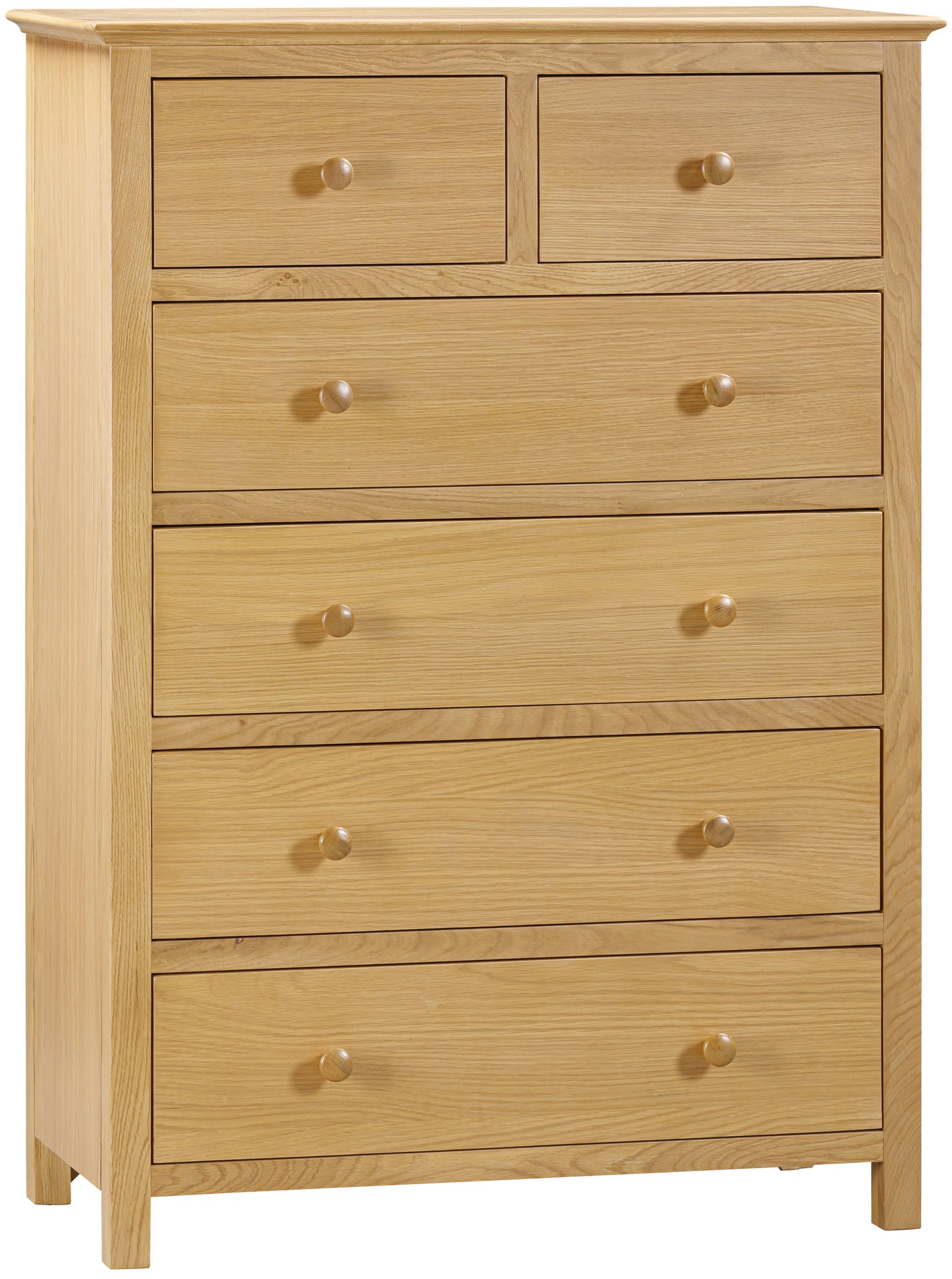 Wenlock 2 over 4 Chest - Bridgnorth Furniture