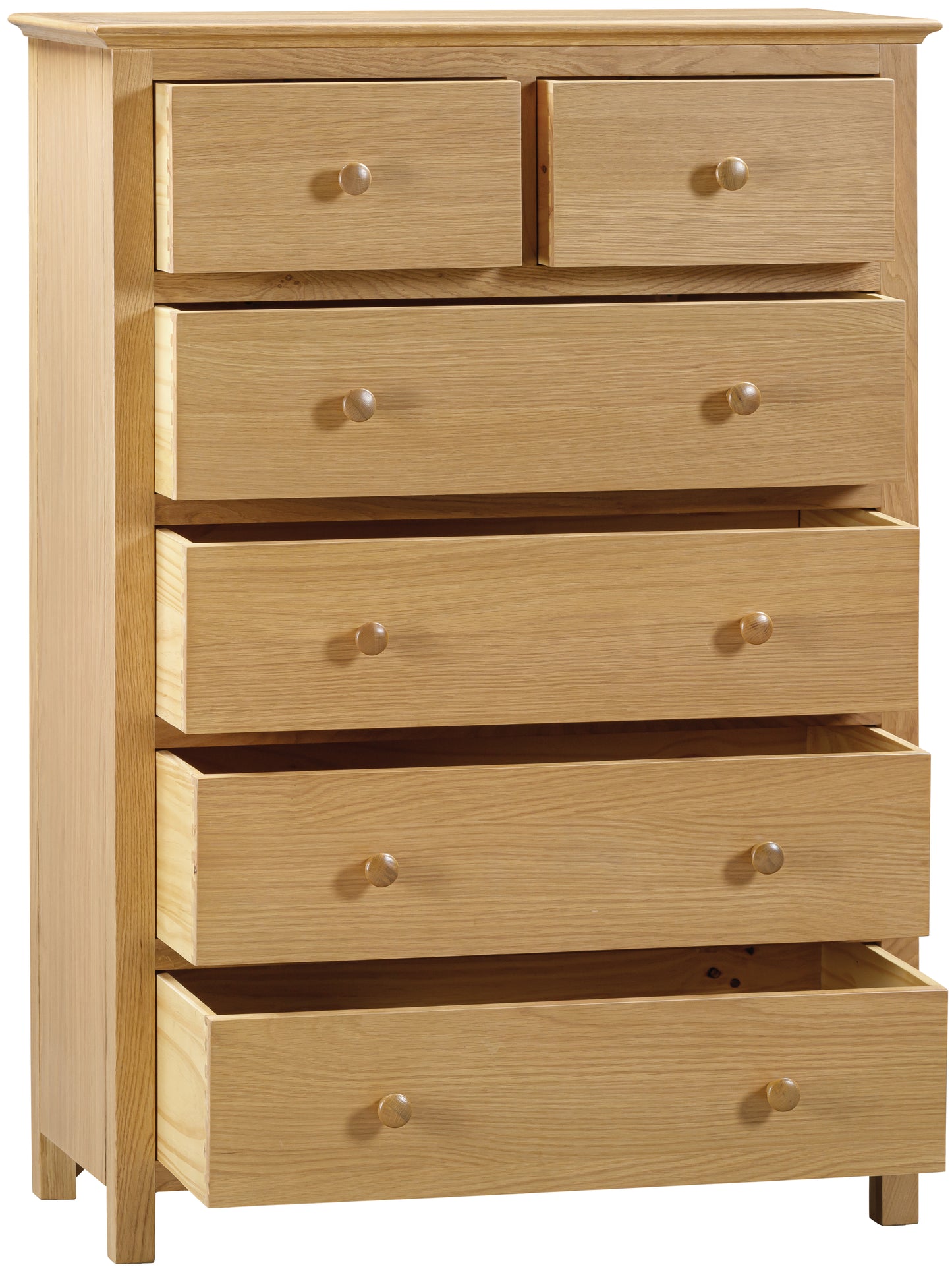 Wenlock 2 over 4 Chest - Bridgnorth Furniture