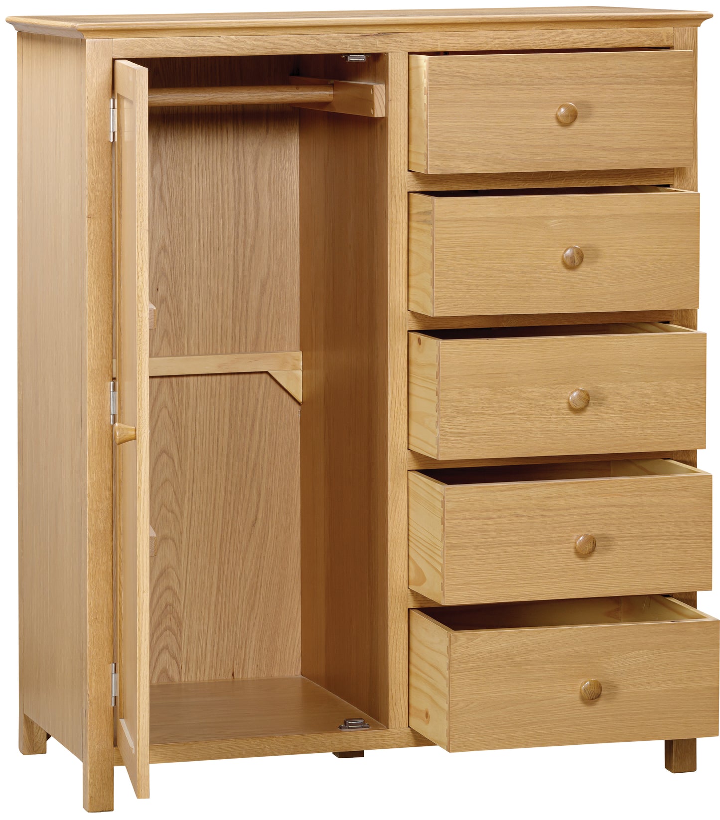 Wenlock Combination Wardrobe - Bridgnorth Furniture