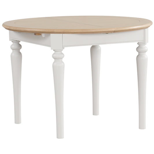Stretton Round Extending Dining Table - Bridgnorth Furniture