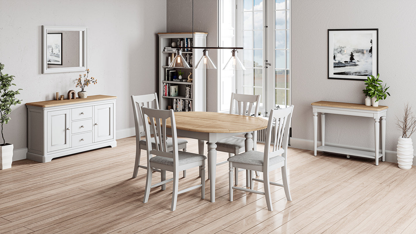 Stretton Round Extending Dining Table - Bridgnorth Furniture