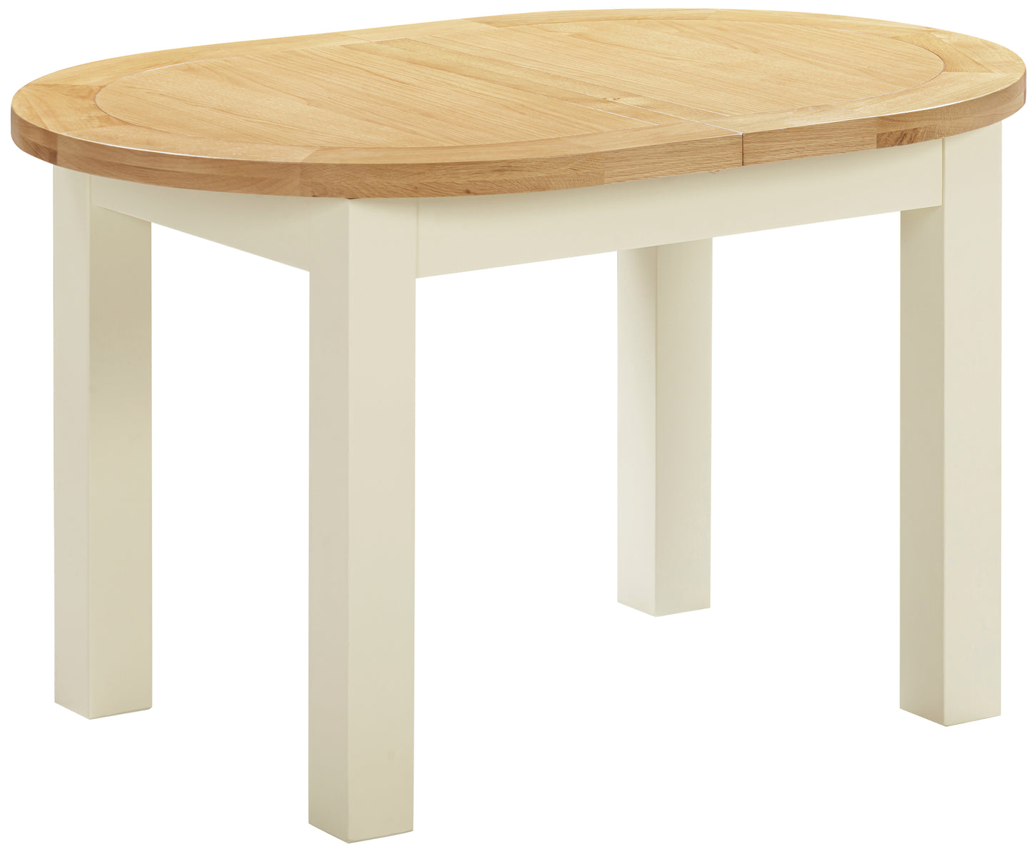 Drayton Painted D-End Extendable Table - Bridgnorth Furniture