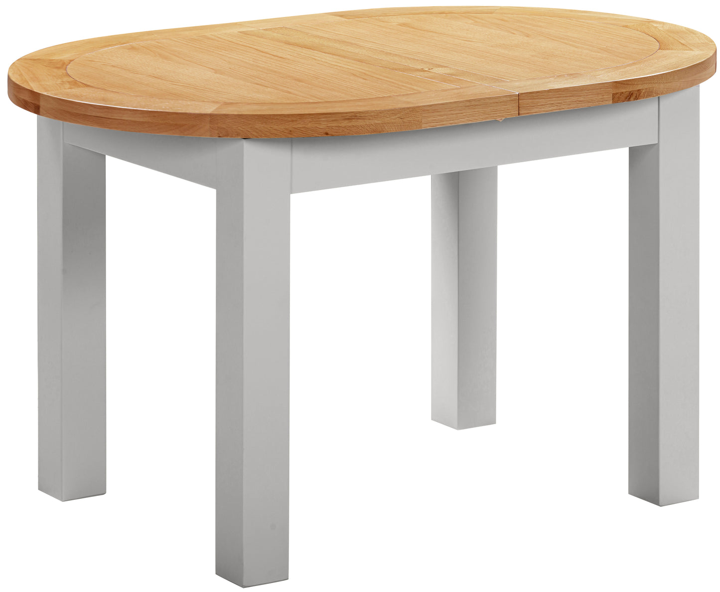 Drayton Painted D-End Extendable Table - Bridgnorth Furniture
