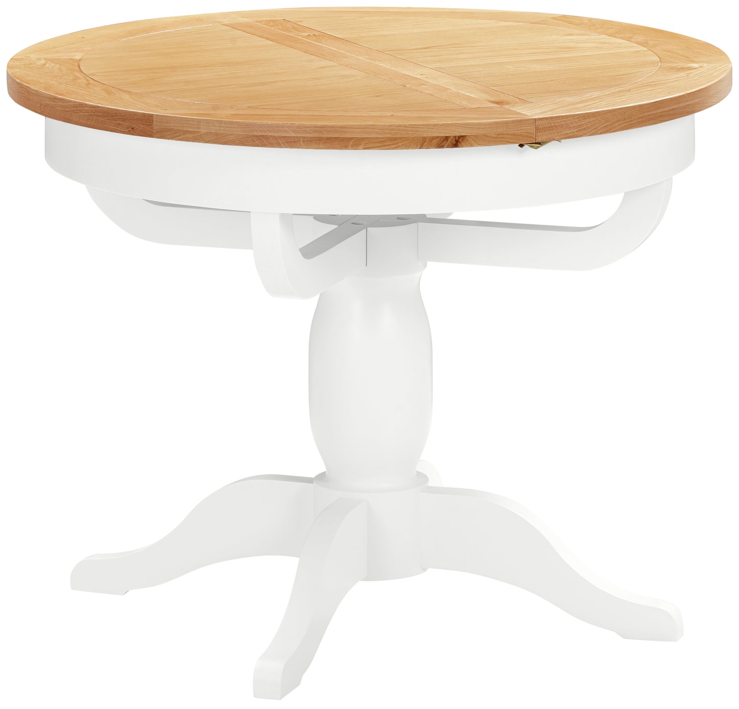Drayton Painted Round Pedestal Extending table - Bridgnorth Furniture
