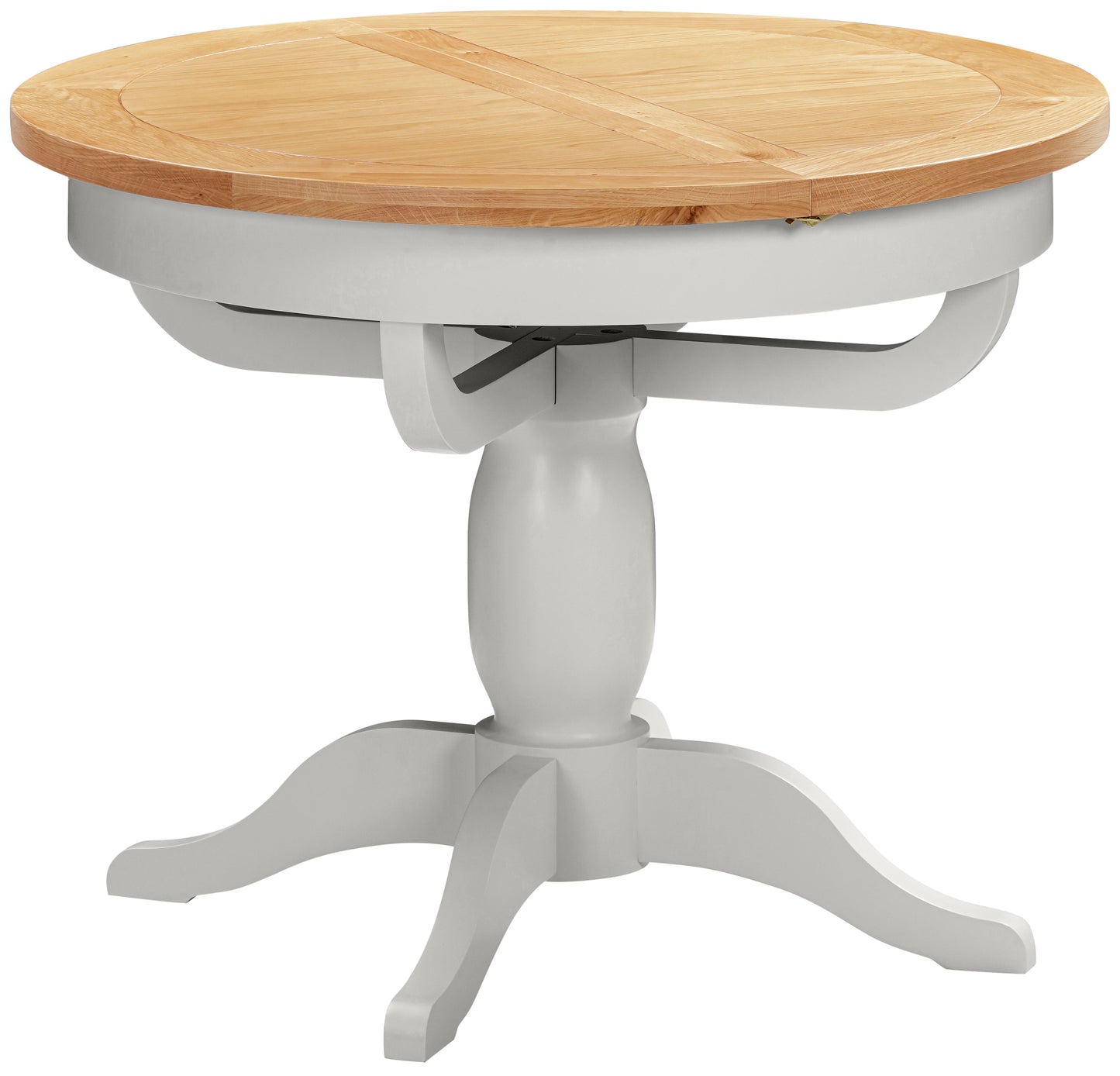 Drayton Painted Round Pedestal Extending table - Bridgnorth Furniture