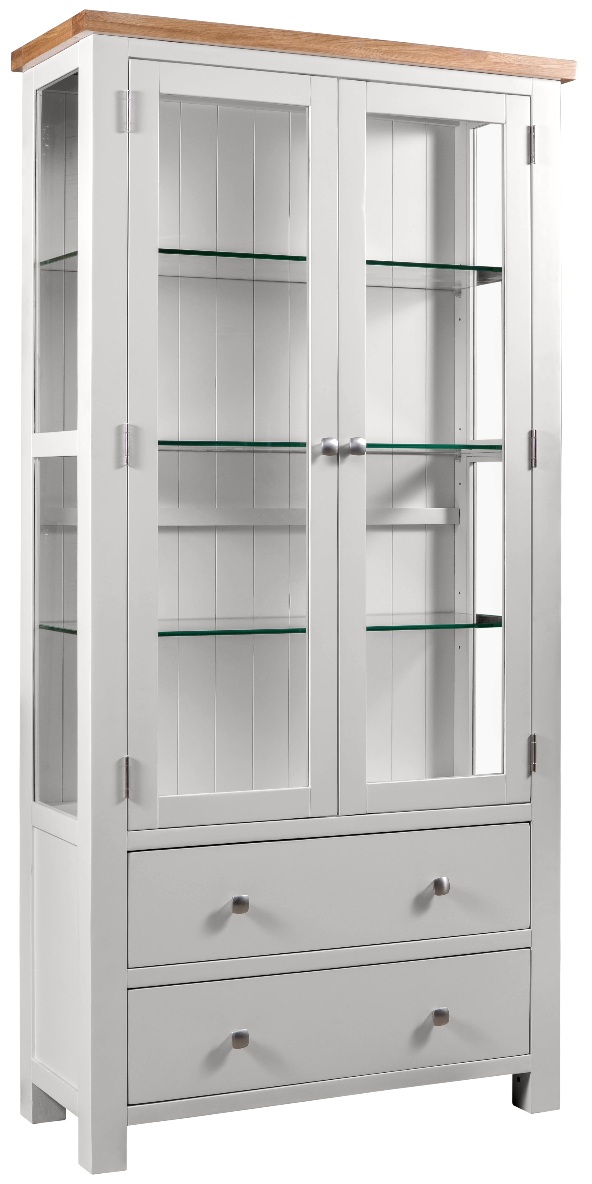 Drayton Painted Display Cabinet - Bridgnorth Furniture
