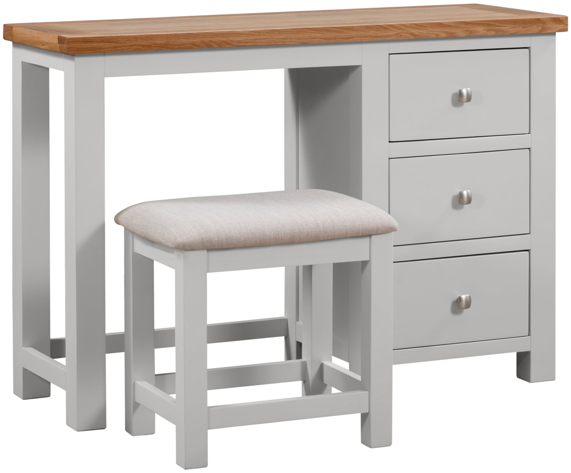 Drayton Painted Dressing Table and Stool - Bridgnorth Furniture