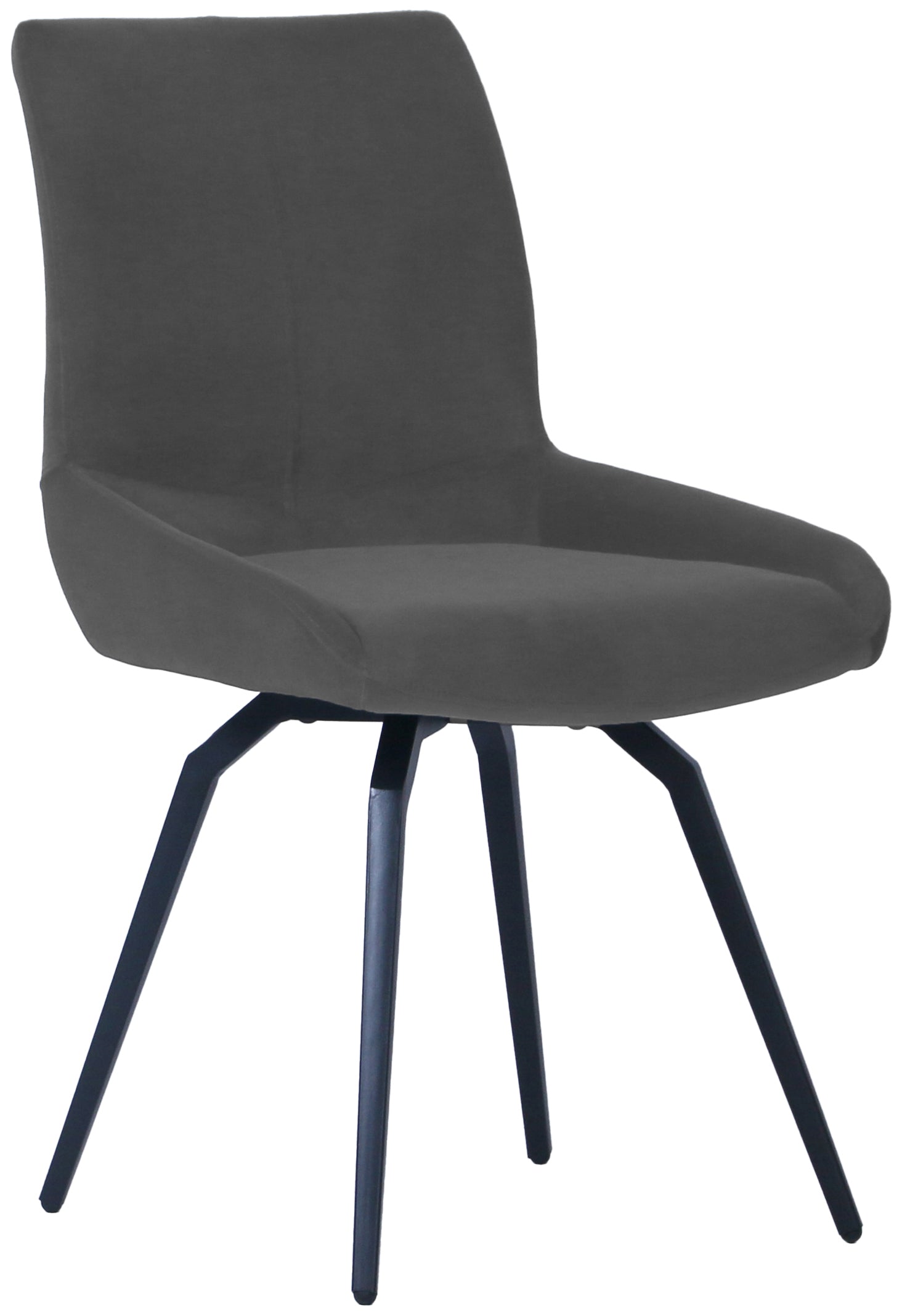 Burnell Medium Extending Table Set in Dark Grey - Bridgnorth Furniture