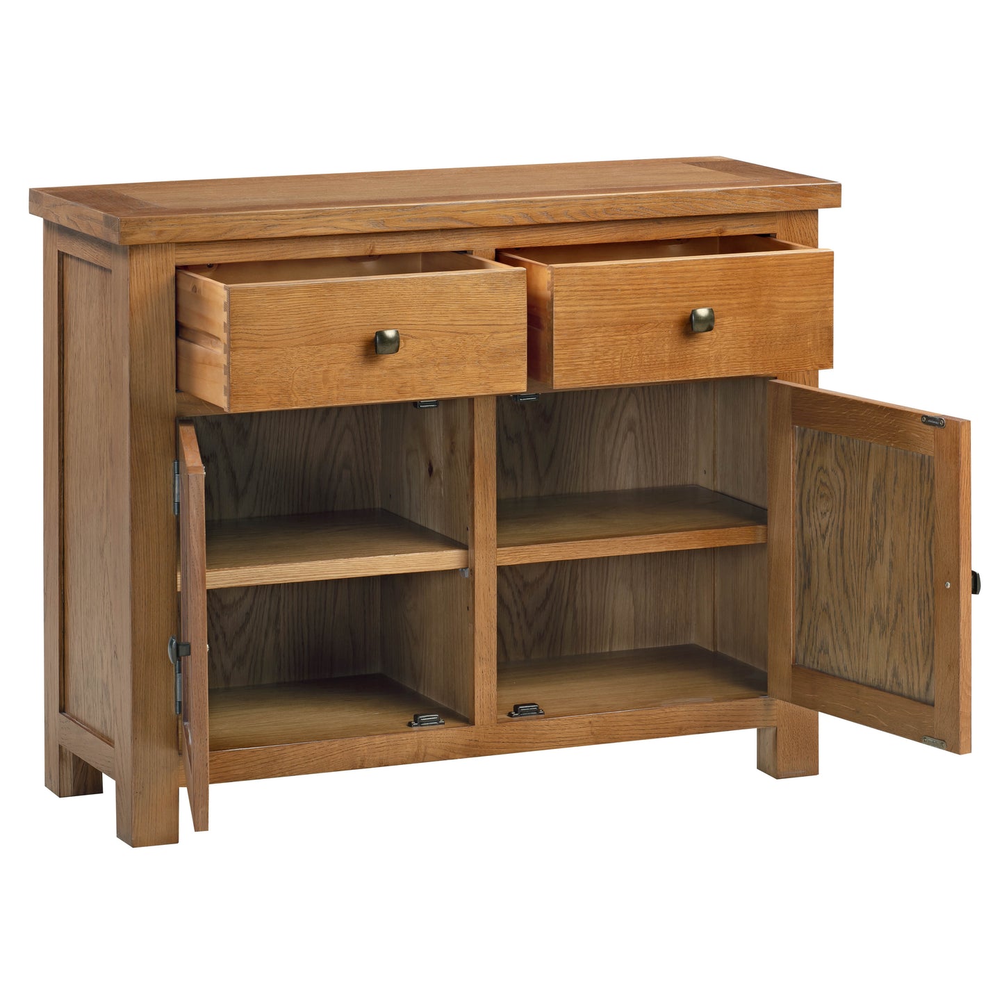 Drayton Rustic 2 Door Sideboard - Bridgnorth Furniture