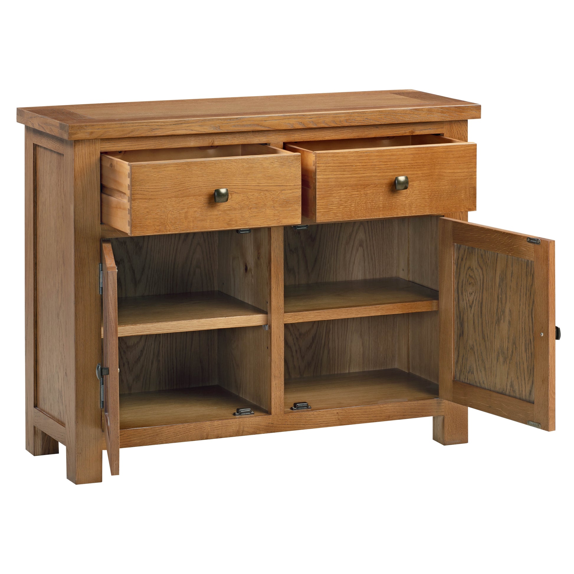 Drayton Rustic 2 Door Sideboard - Bridgnorth Furniture