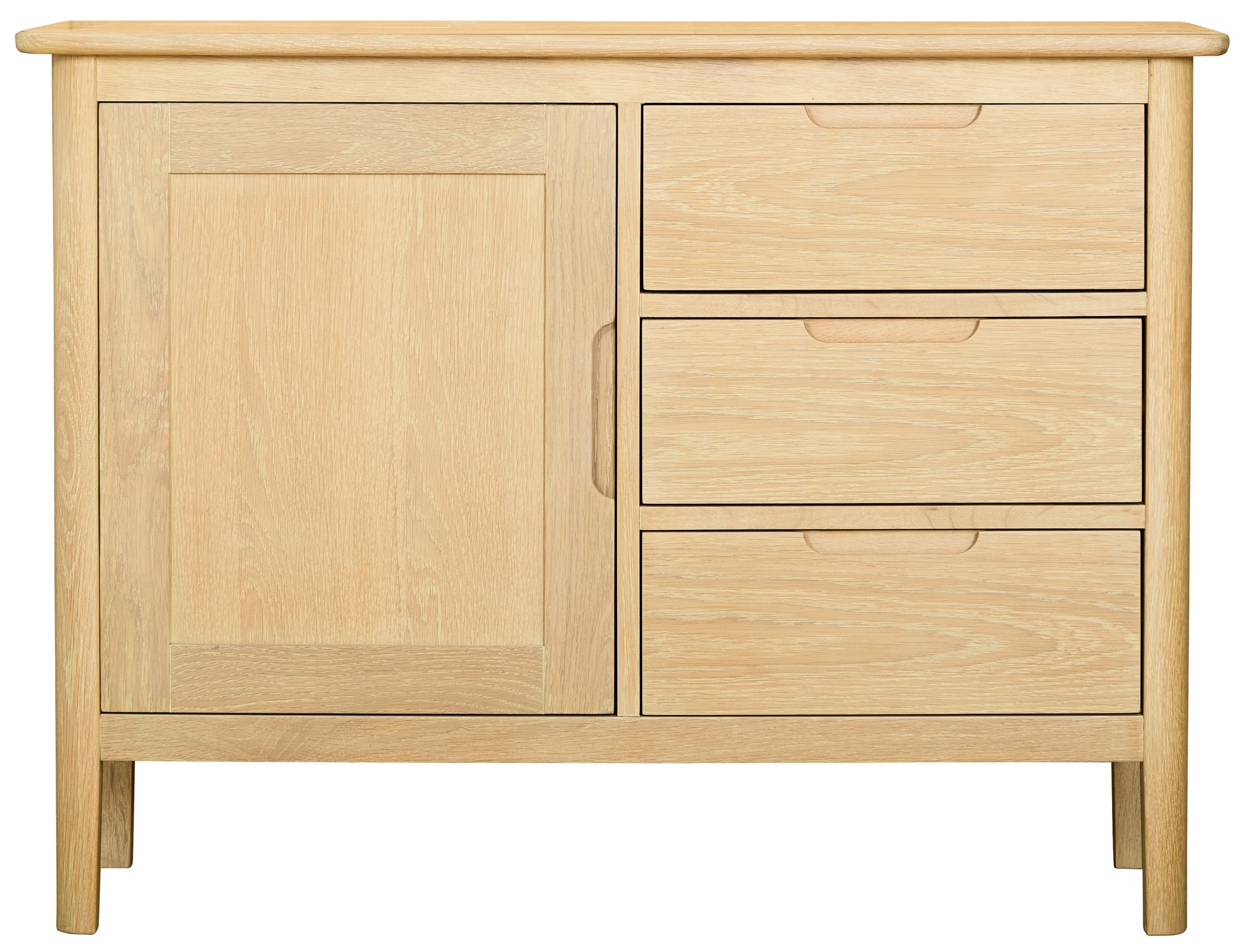 Munslow 1 Door 3 Drawer Sideboard - Bridgnorth Furniture
