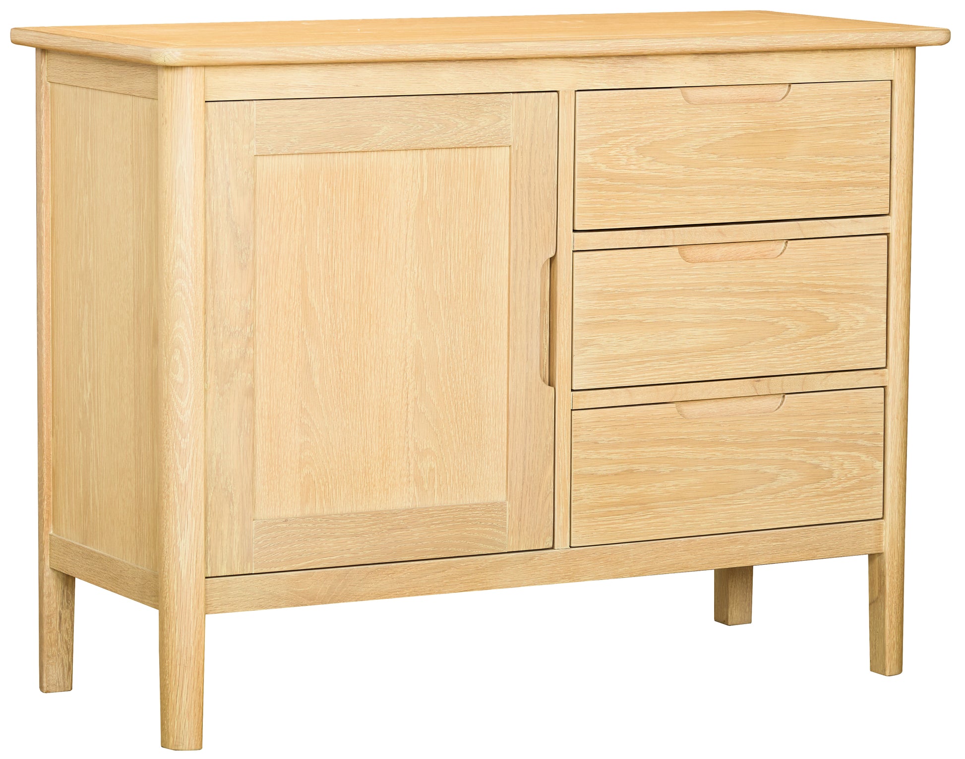 Munslow 1 Door 3 Drawer Sideboard - Bridgnorth Furniture